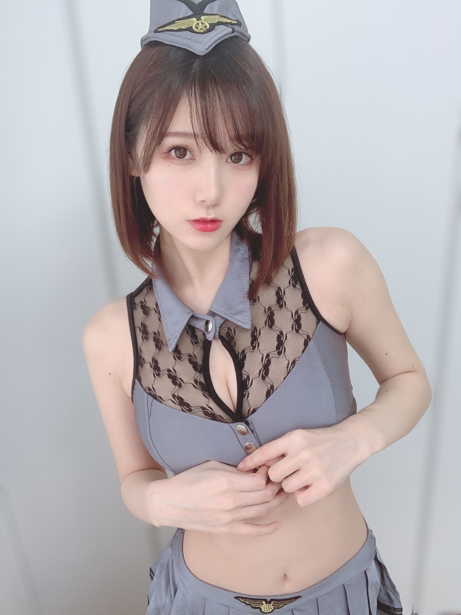 日本甜美COSERけんけん[fantia] 2020.05 上から見るか下から見るか [8P] - 秀人网免费无水印在线套图写真