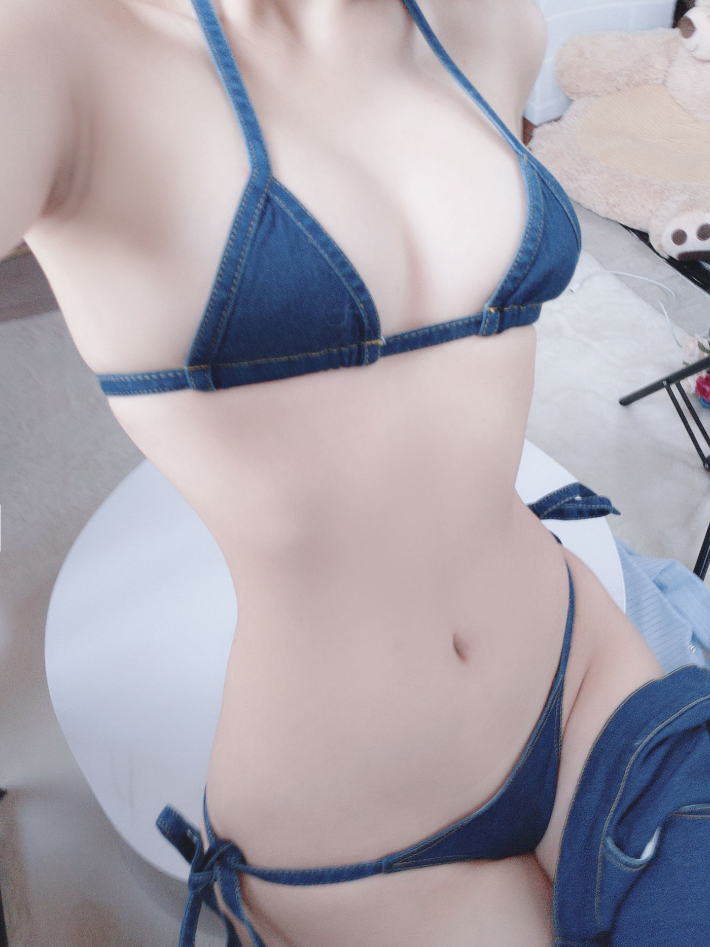 Cosplay日奈娇 – 牛仔裤 [80P] - 秀人网免费无水印在线套图写真