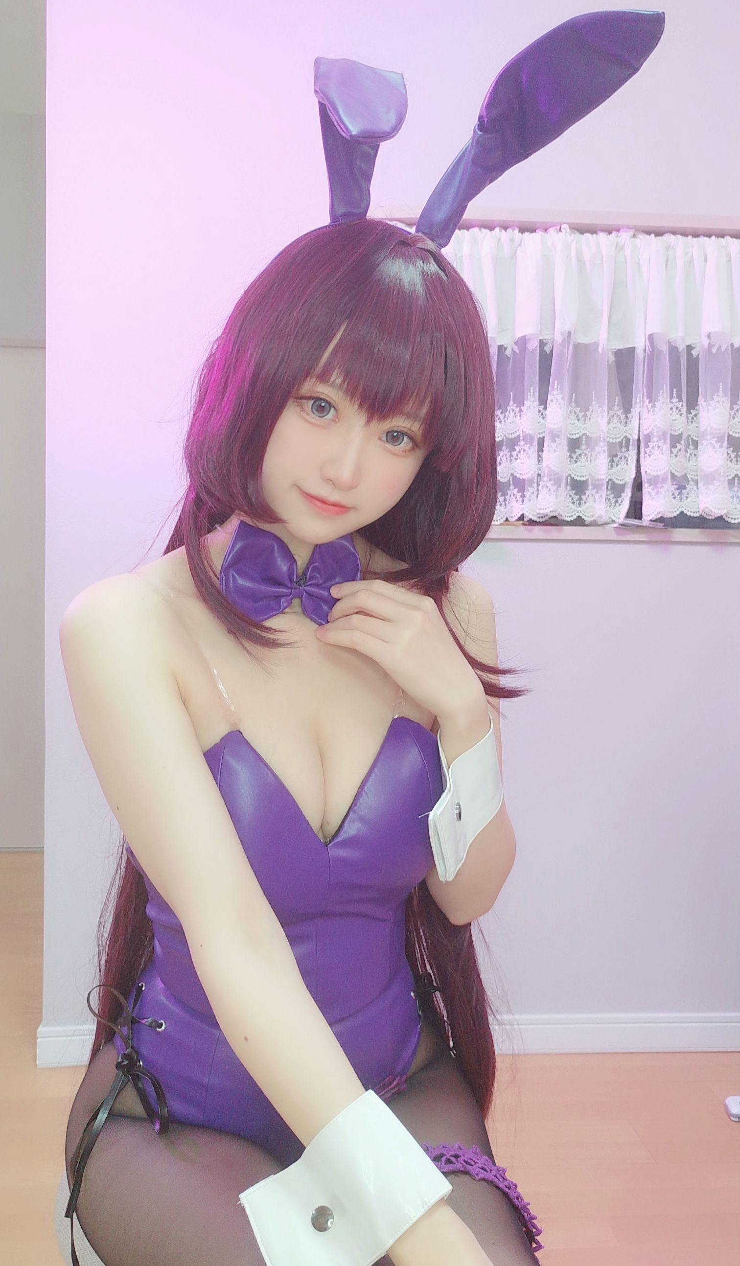 千阳(ちよ) – 斯卡哈兔郎 [17P] - 秀人网免费无水印在线套图写真