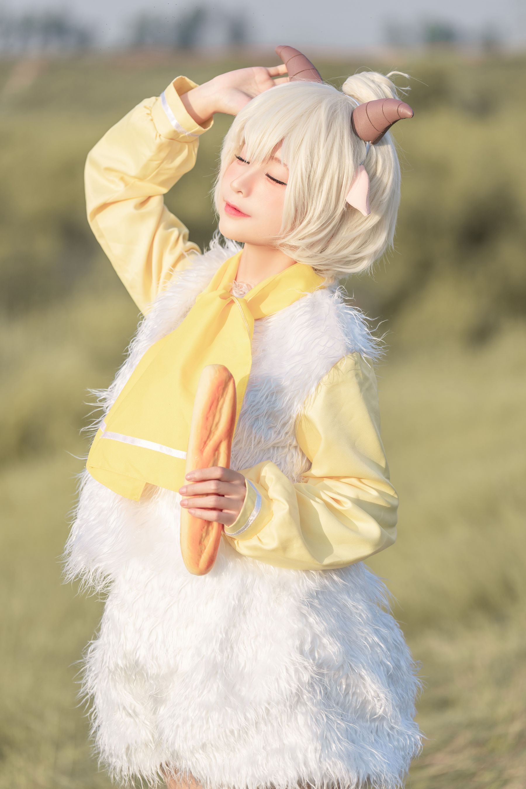 动漫博主蠢沫沫 – 懒羊羊 [20P] - 秀人网免费无水印在线套图写真