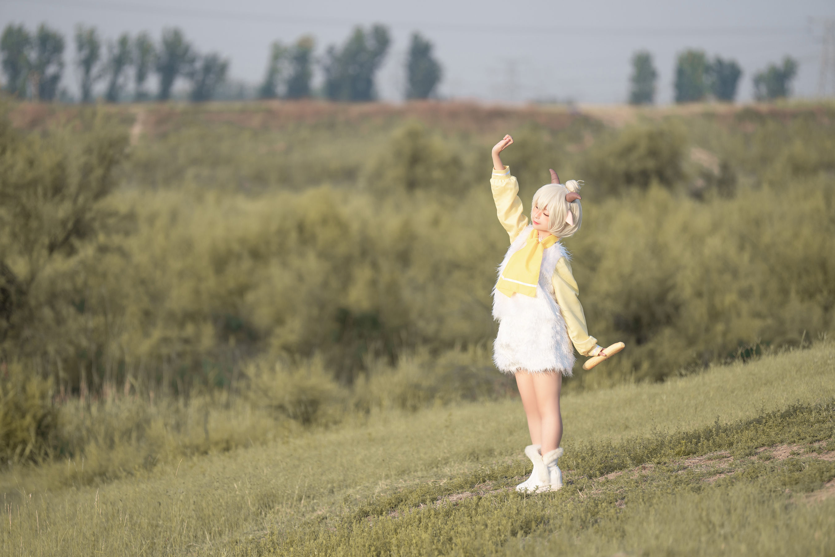 动漫博主蠢沫沫 – 懒羊羊 [20P] - 秀人网免费无水印在线套图写真