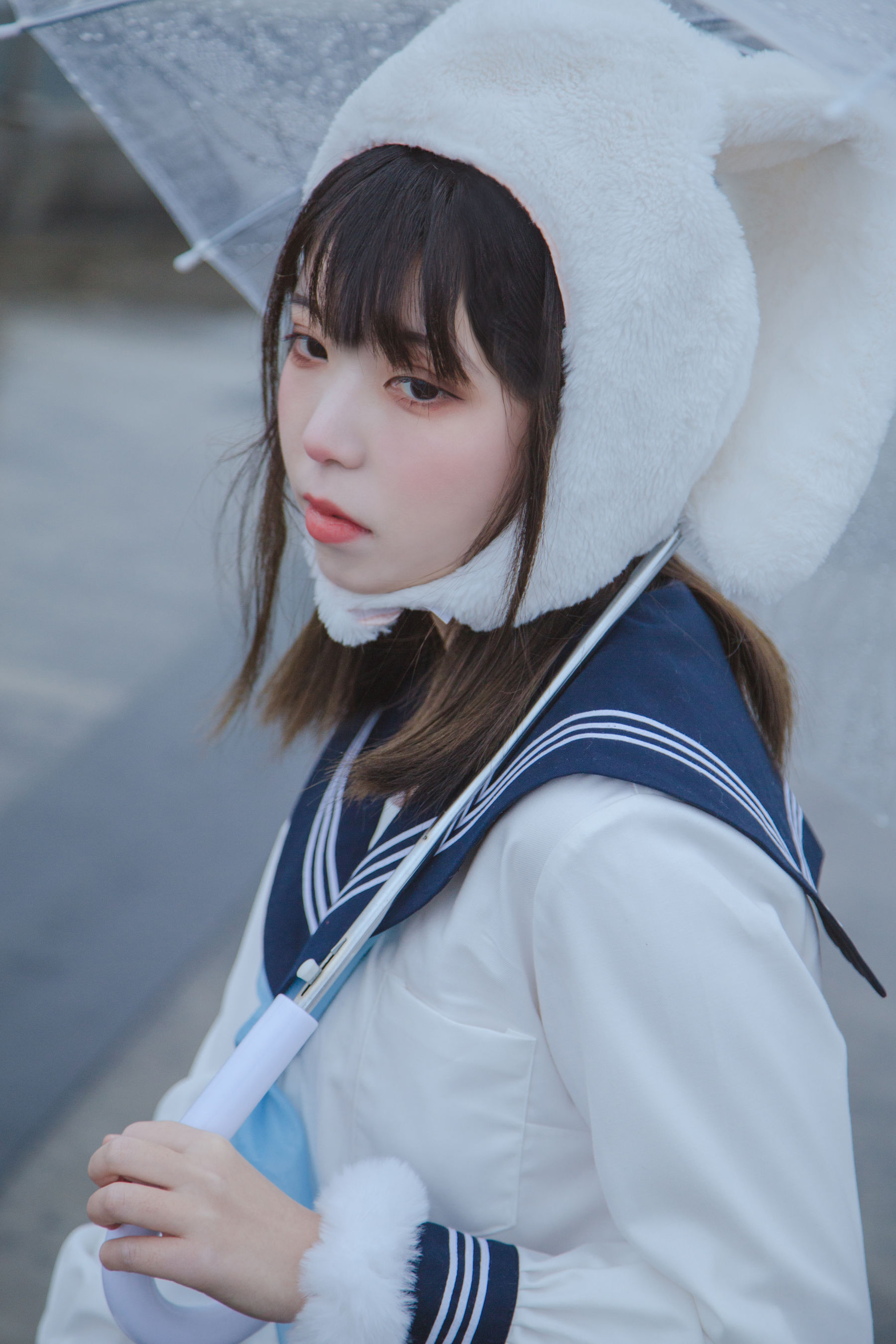 可爱妹子Fushii_海堂 – 兔兔头 [24P] - 秀人网免费无水印在线套图写真