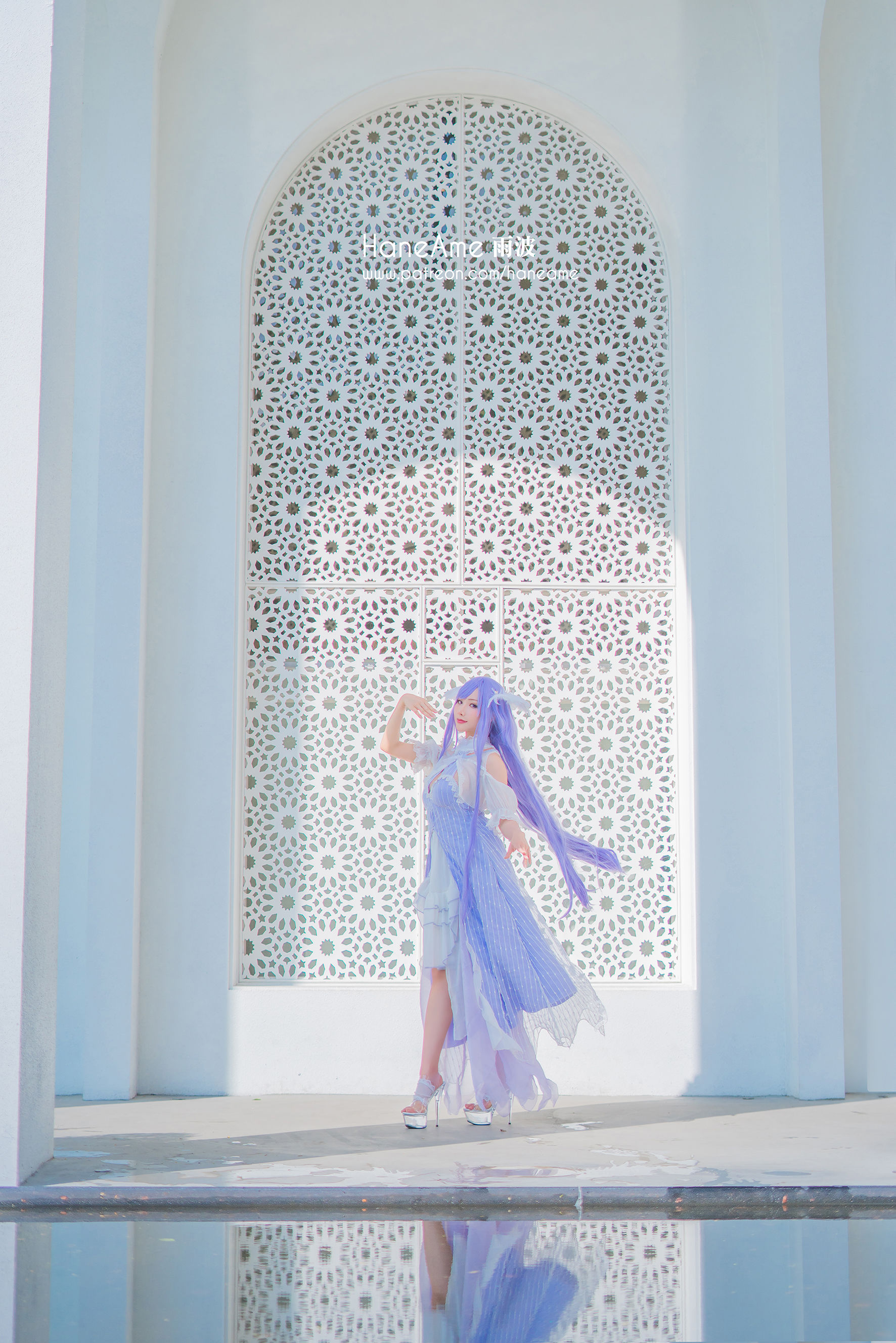 [Cosplay写真] Hane Ame 雨波 – 葵尼拉 [26P] - 秀人网免费无水印在线套图写真