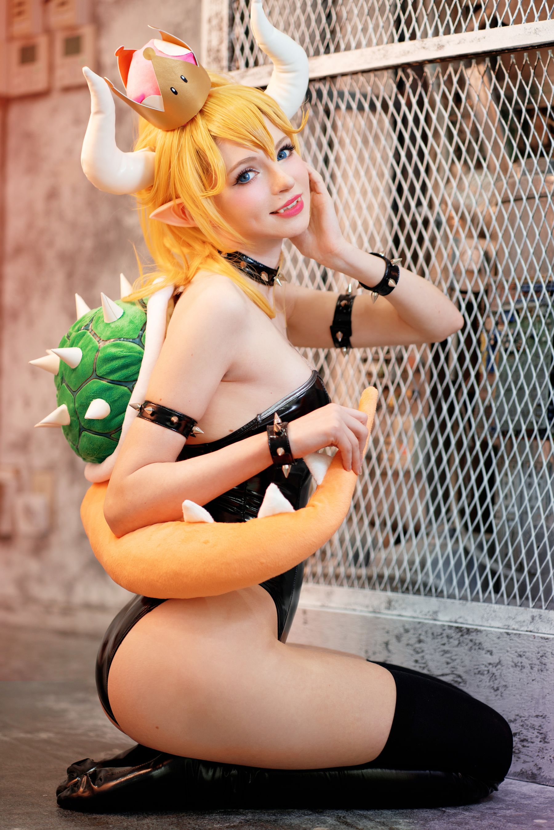 Peach milky – Bowsette [10P] - 秀人网免费无水印在线套图写真