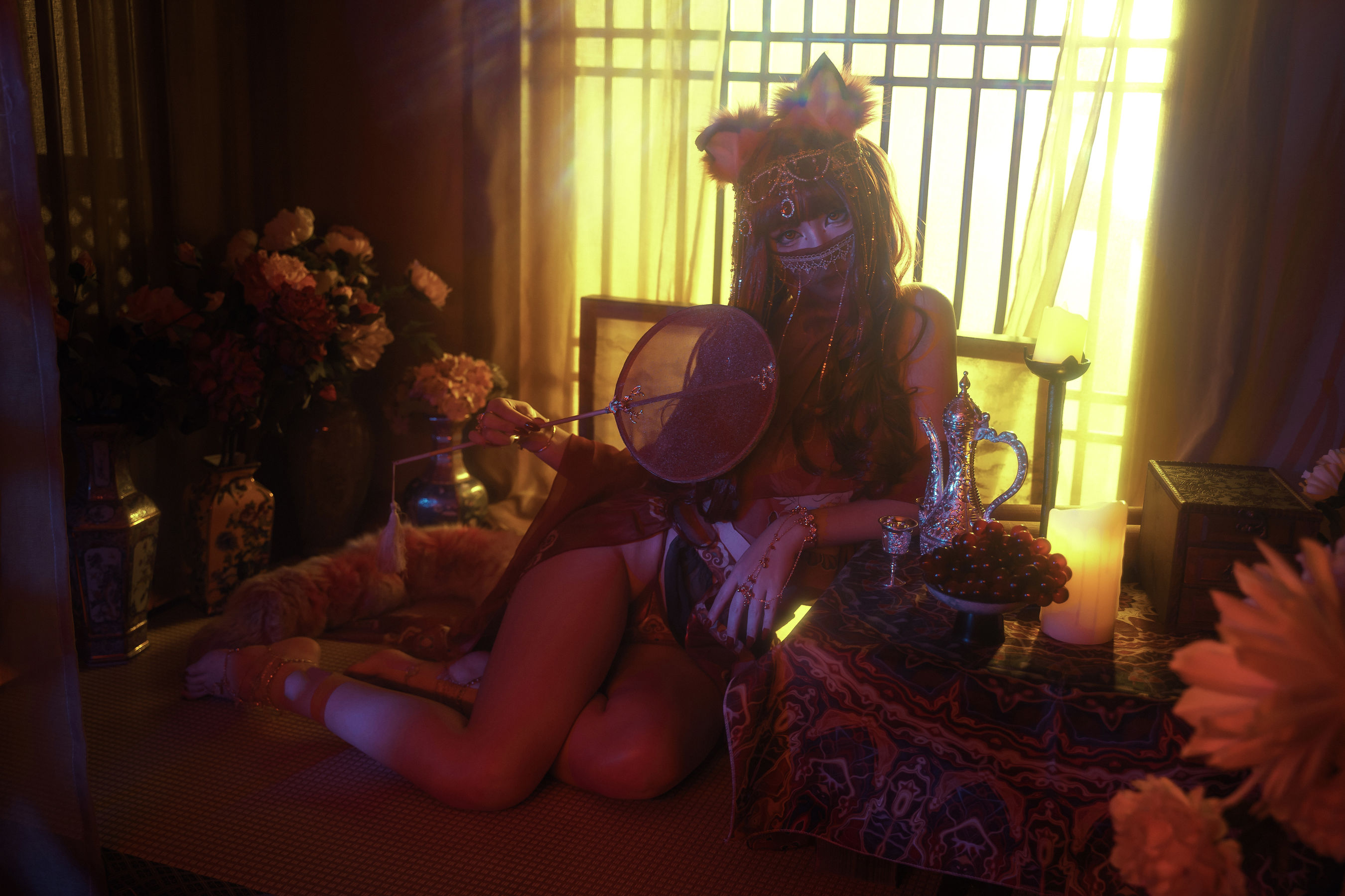 爆机少女喵小吉 – 狐妖・楚佩湘弦 [10P] - 秀人网免费无水印在线套图写真