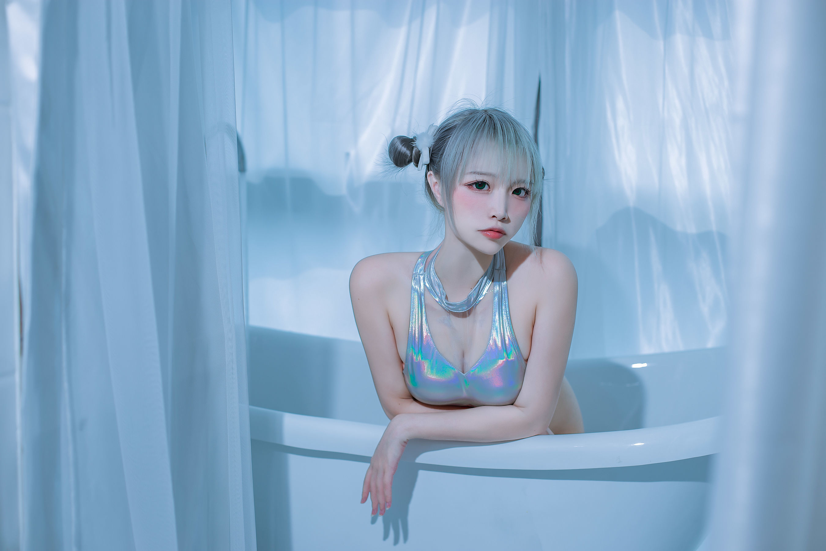 人气Coser二佐Nisa – 私房魔鬼鱼 [30P] - 秀人网免费无水印在线套图写真