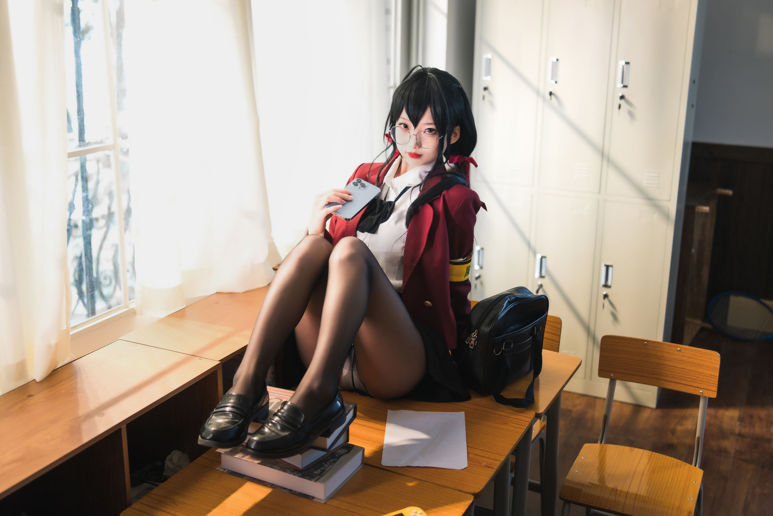 狐玖玖 – 碧蓝航线 大凤JK [20P] - 秀人网免费无水印在线套图写真