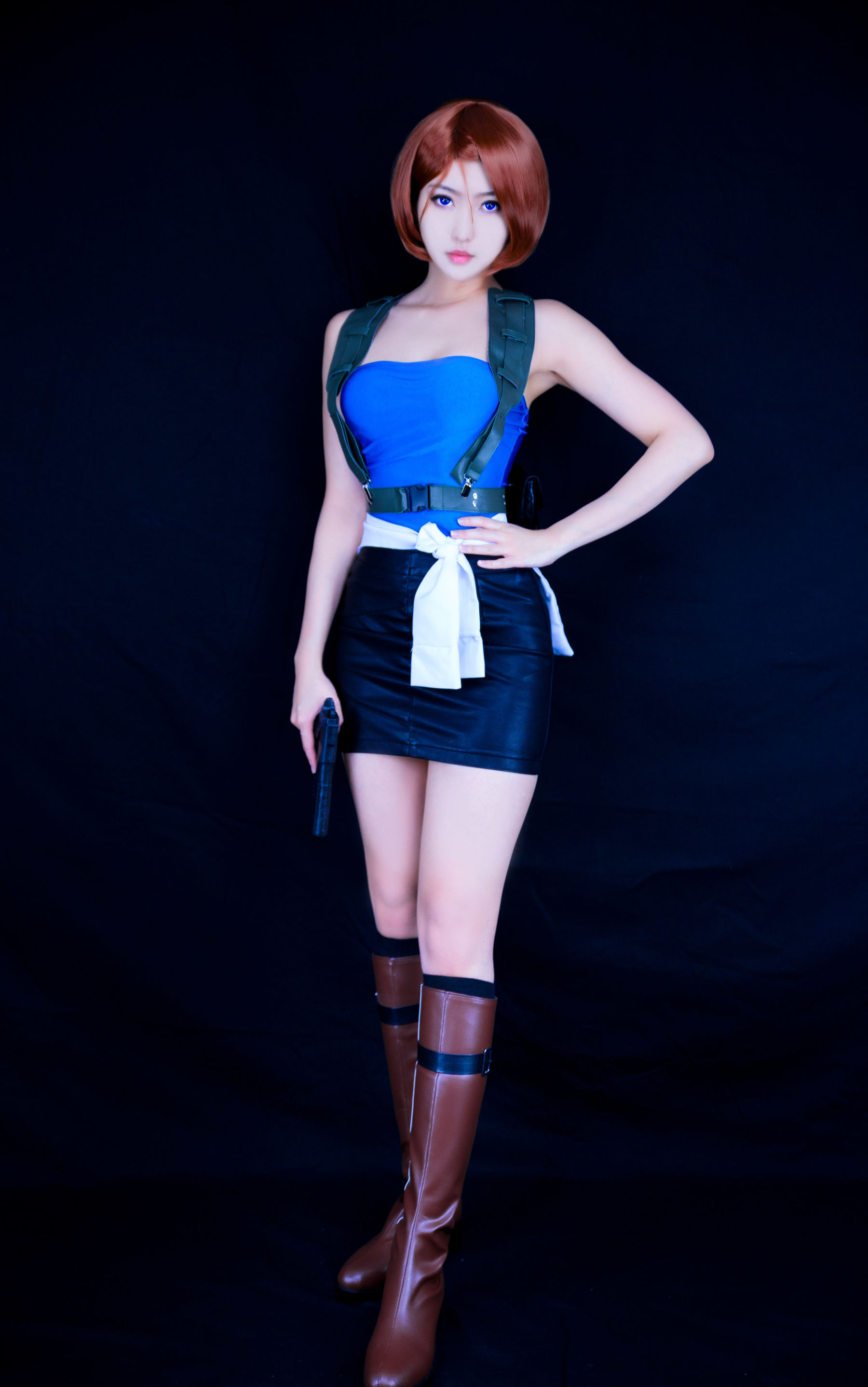 MisswarmJ – Jill Valentine [102P] - 秀人网免费无水印在线套图写真