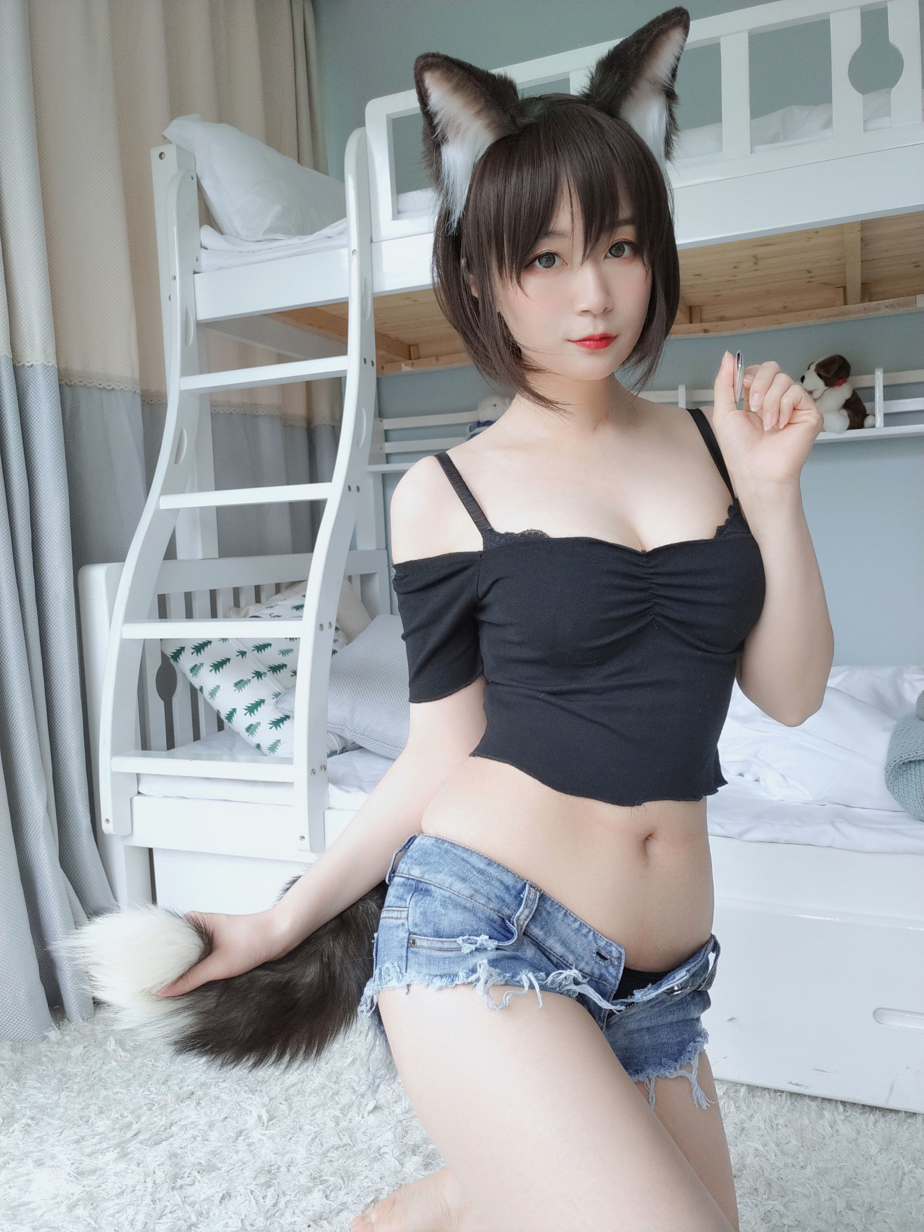 [萝莉COS] 白银 – 布偶猫 [46P] - 秀人网免费无水印在线套图写真