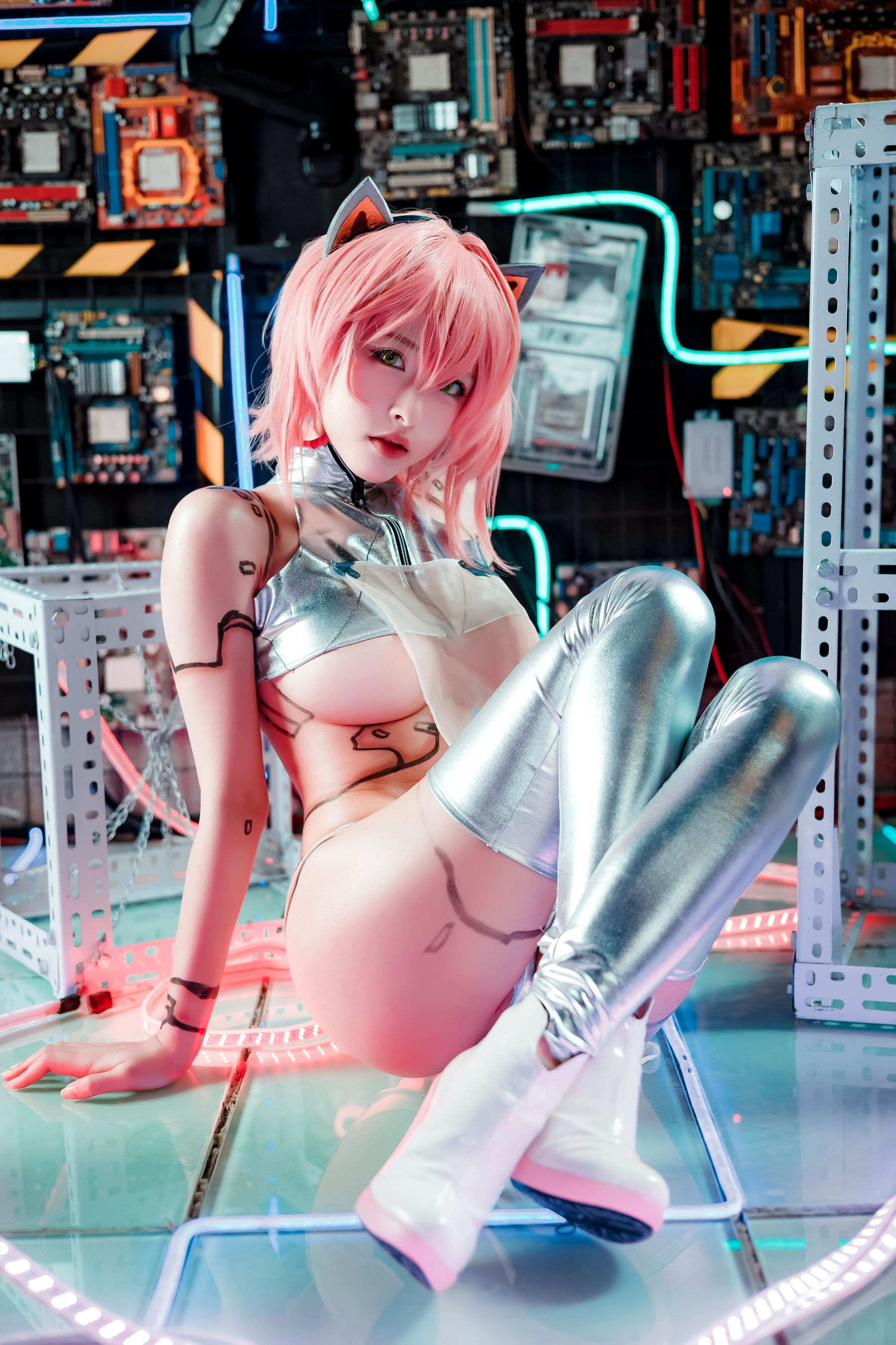 尤物清水由乃 – 泰丝机娘 [32P] - 秀人网免费无水印在线套图写真