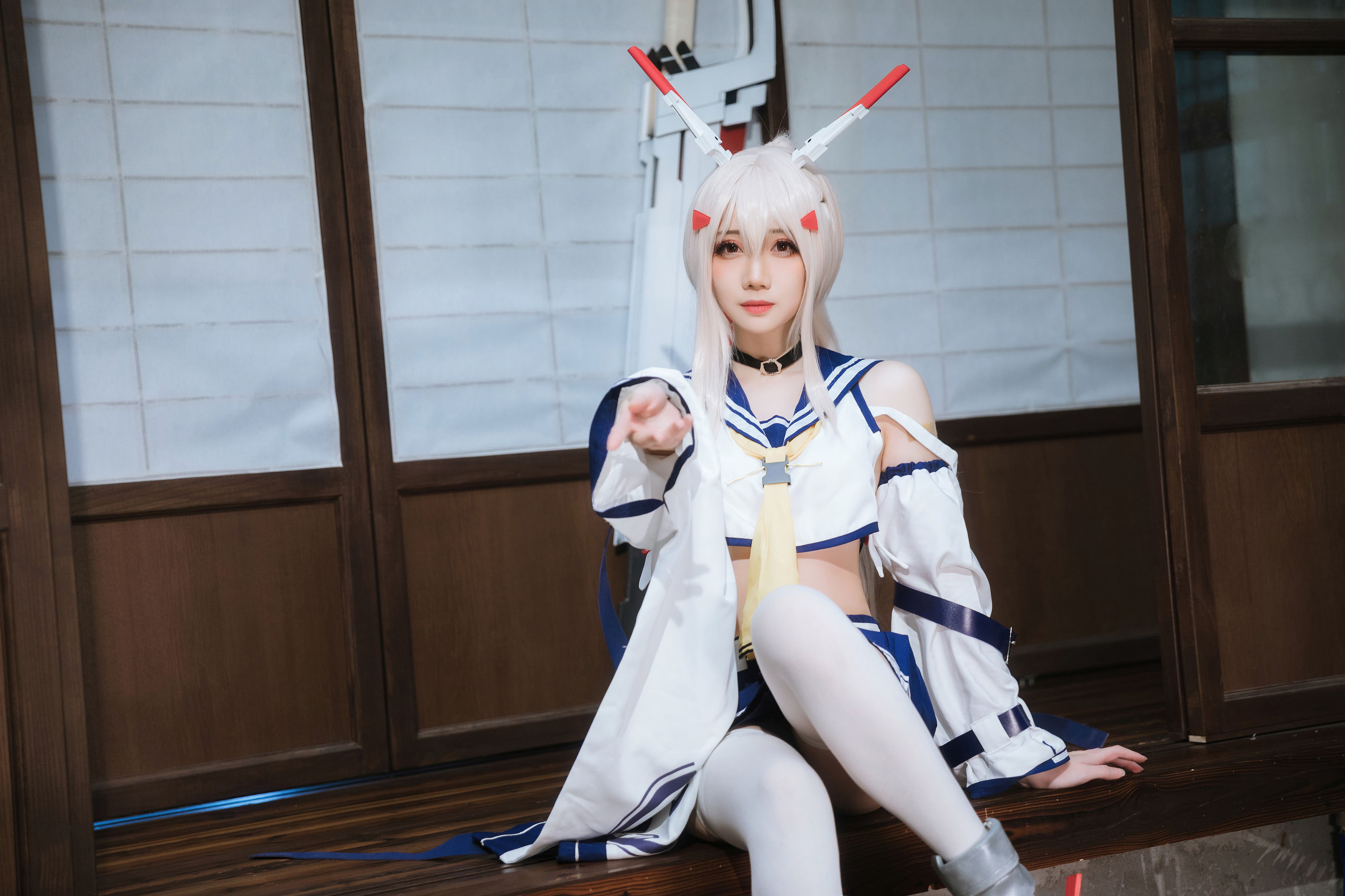 焖焖碳 – 绫波改 [25P] - 秀人网免费无水印在线套图写真