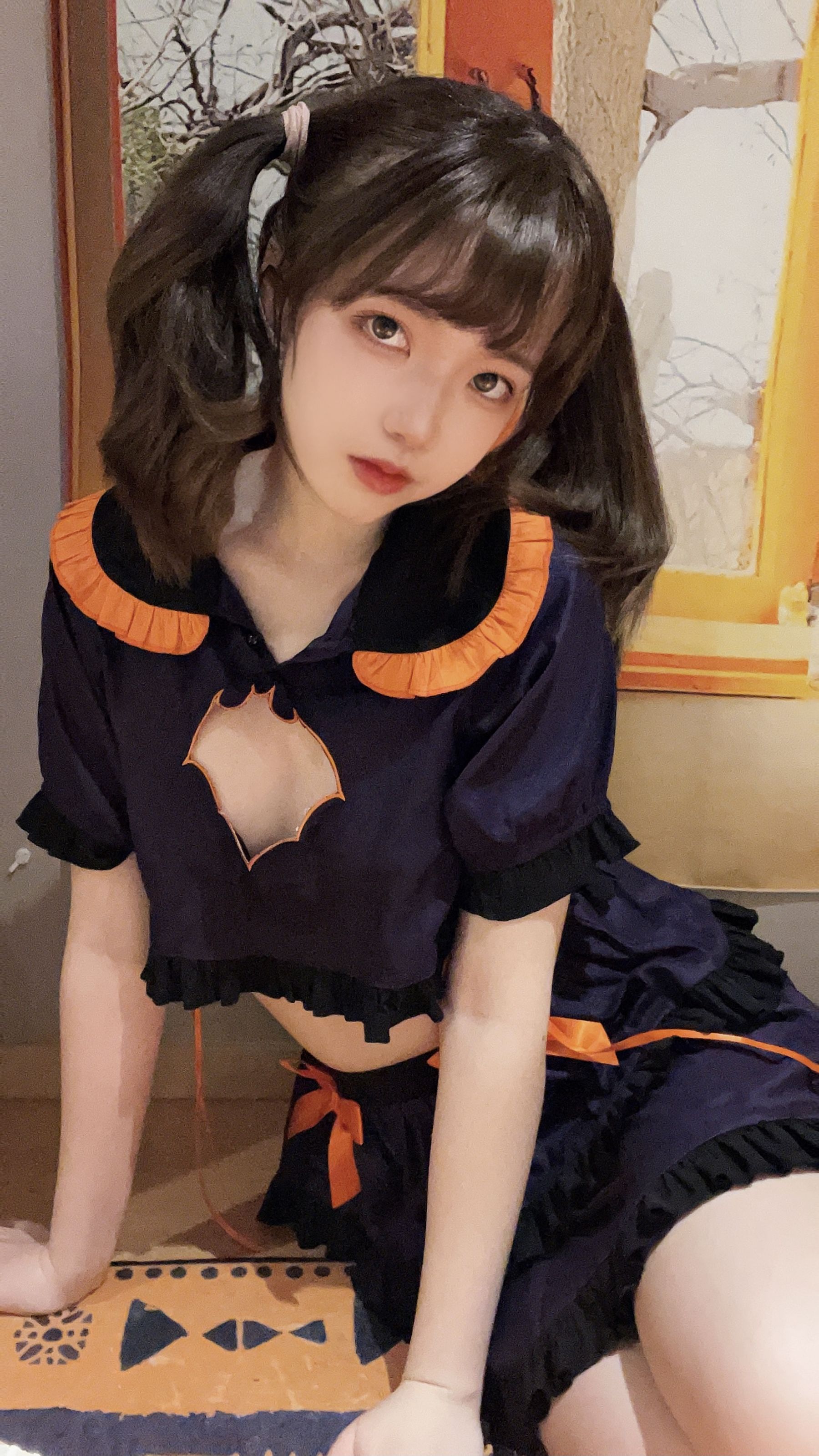 可爱妹子Fushii_海堂 – 万圣节 [24P] - 秀人网免费无水印在线套图写真