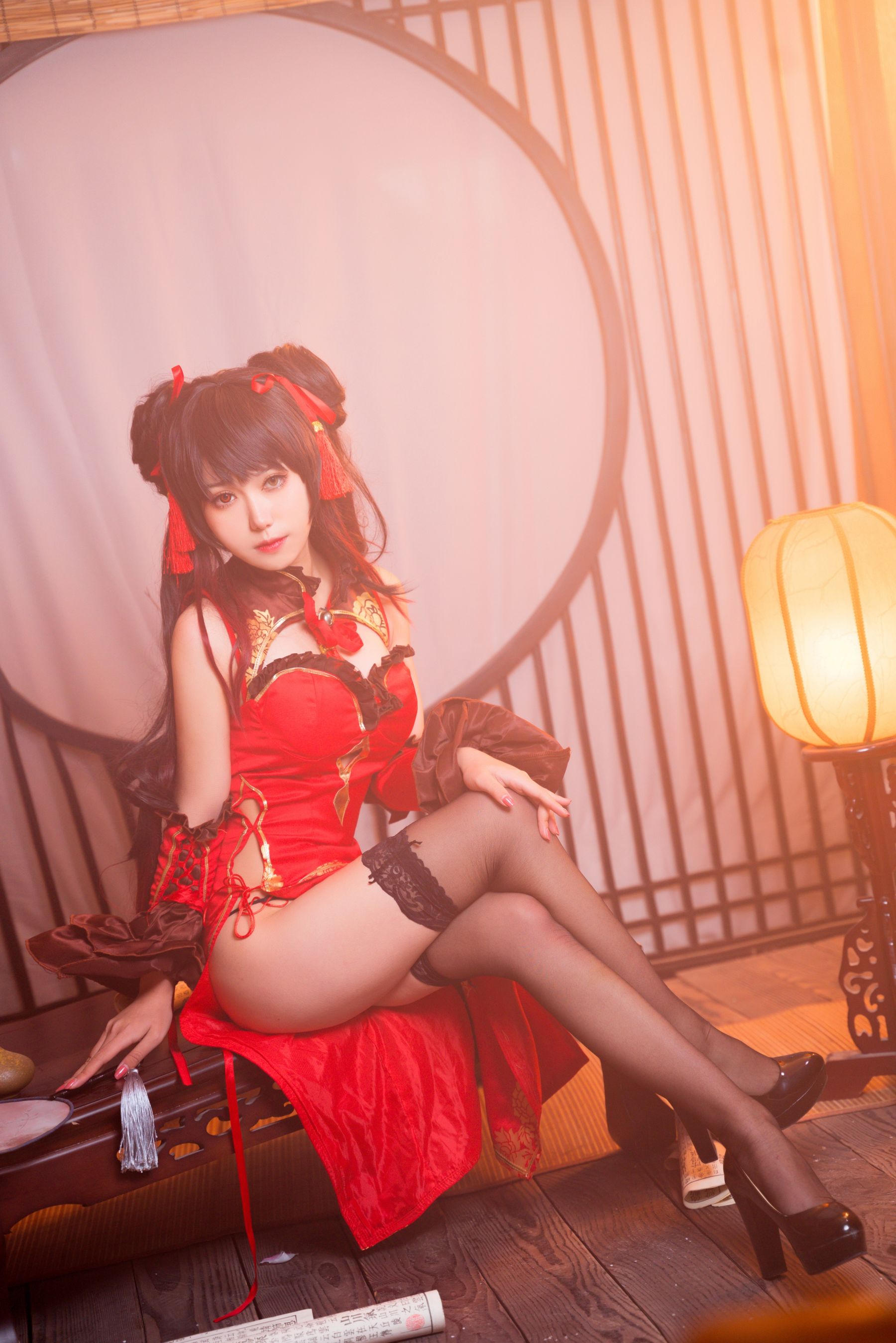 芋圆侑子SJ_ – 狂三 [12P] - 秀人网免费无水印在线套图写真