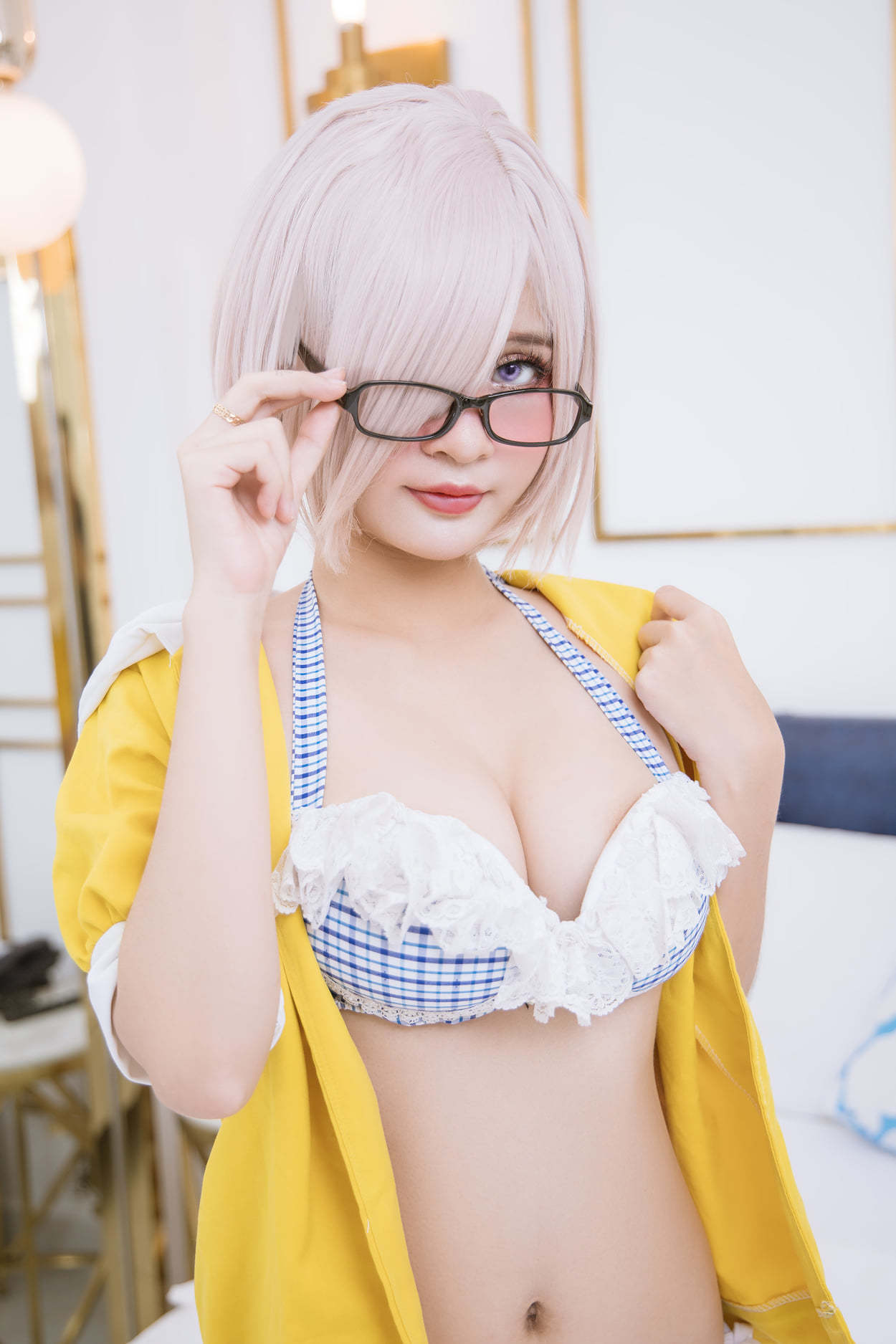 Azami福利 – 玛修内衣 [13P] - 秀人网免费无水印在线套图写真