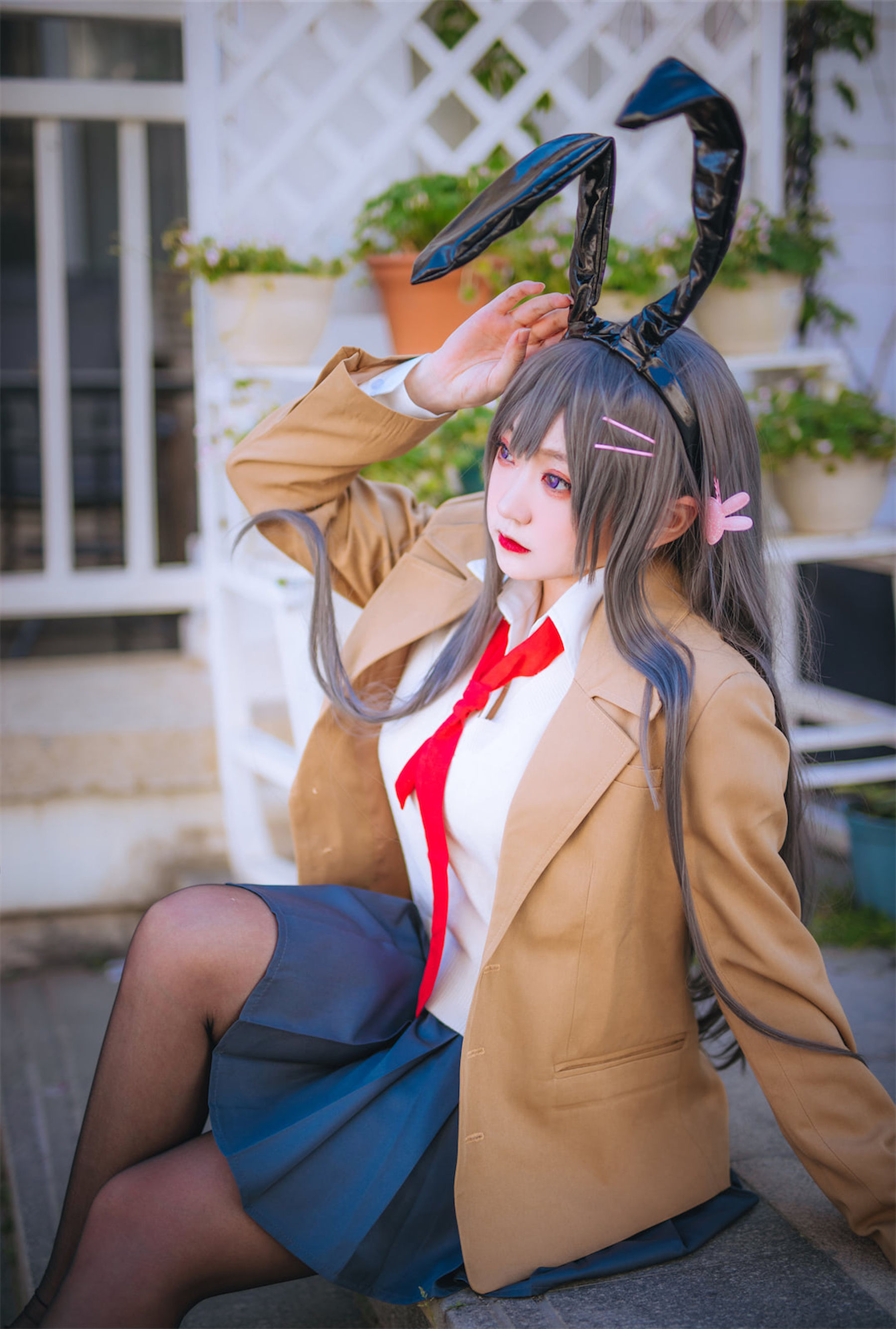 动漫博主恩田直幸 – 麻衣学姐 [63P] - 秀人网免费无水印在线套图写真