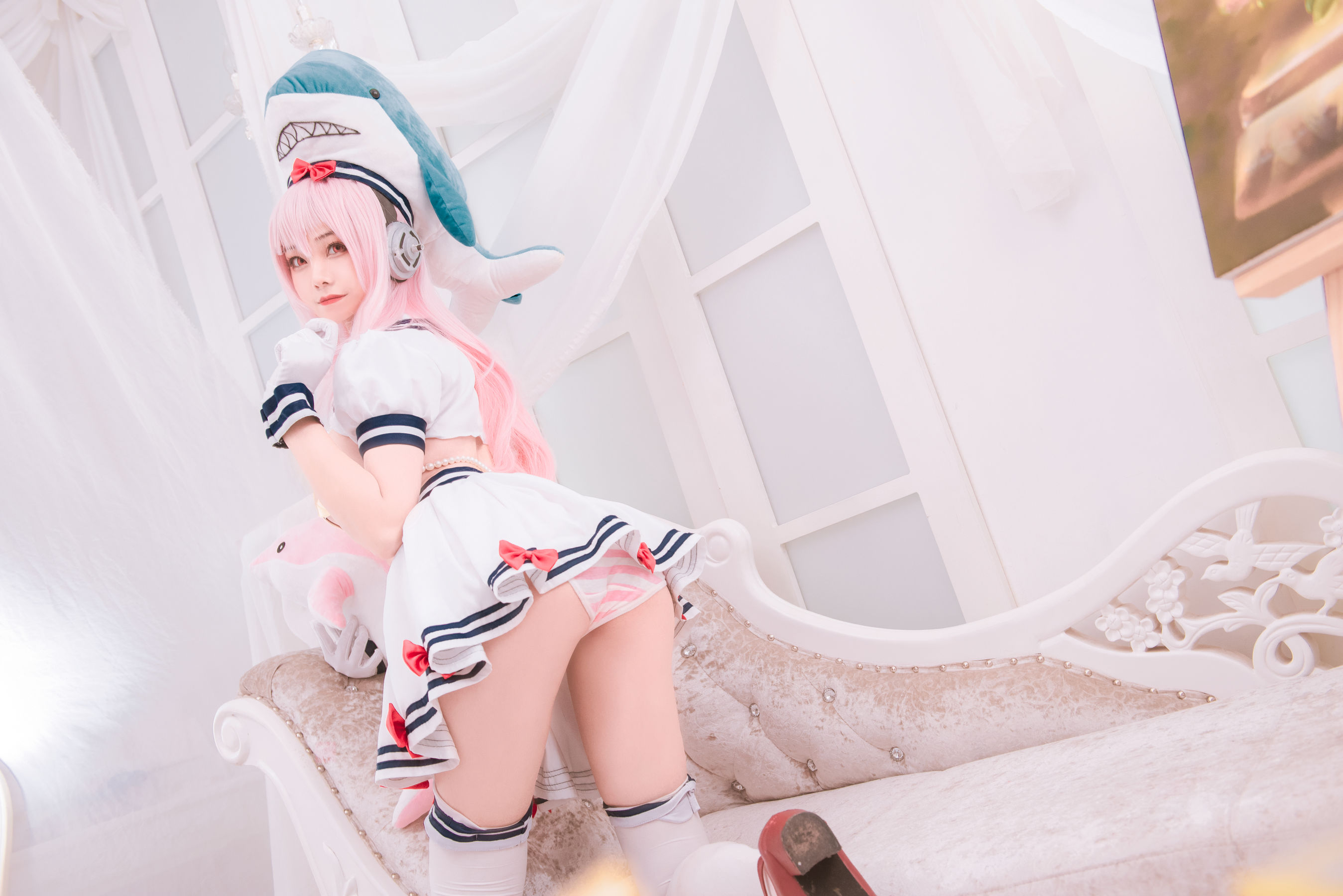 [Cosplay写真] 萌系小姐姐蜜汁猫裘 – 索尼子双鱼座 [12P] - 秀人网免费无水印在线套图写真