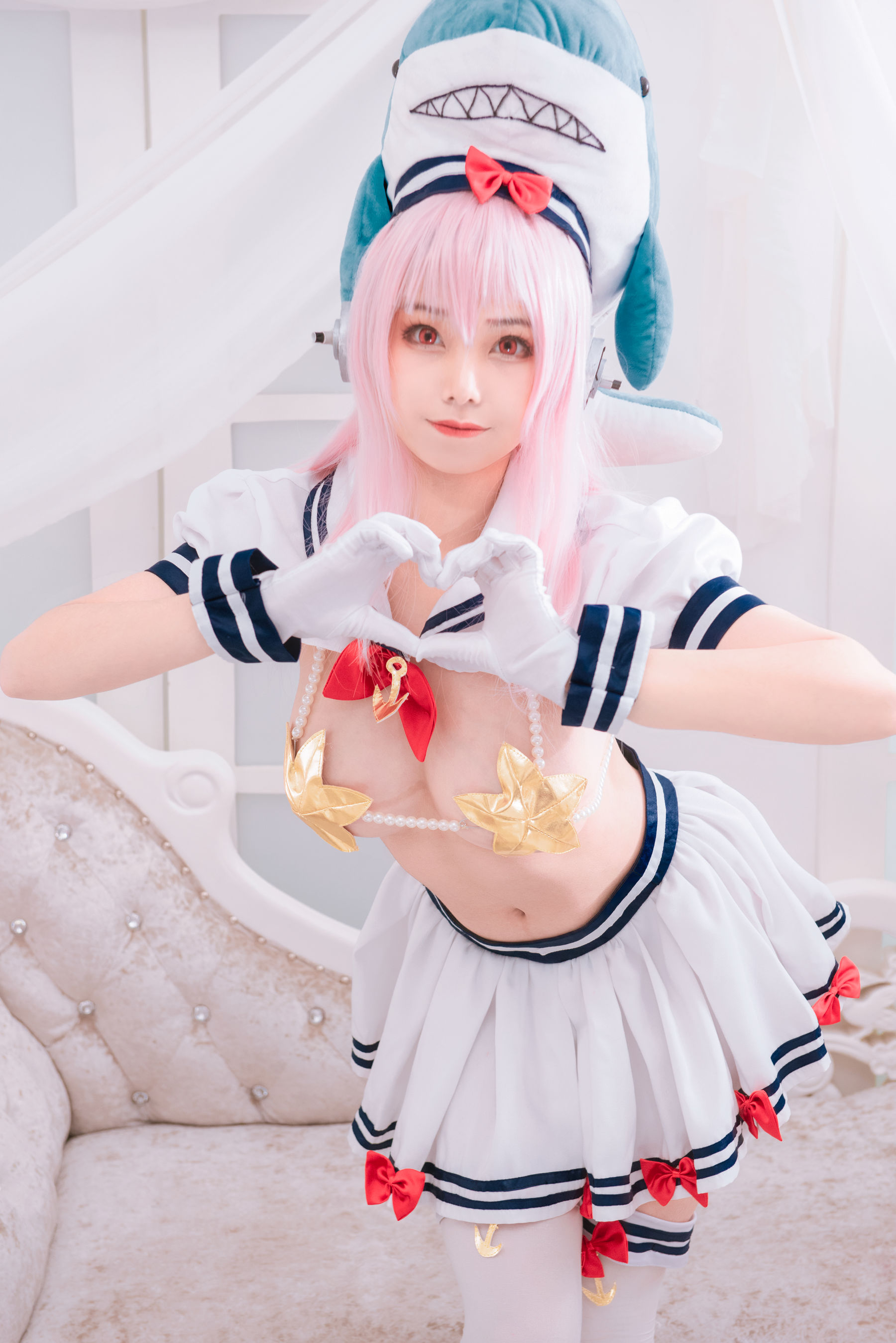 [Cosplay写真] 萌系小姐姐蜜汁猫裘 – 索尼子双鱼座 [12P] - 秀人网免费无水印在线套图写真