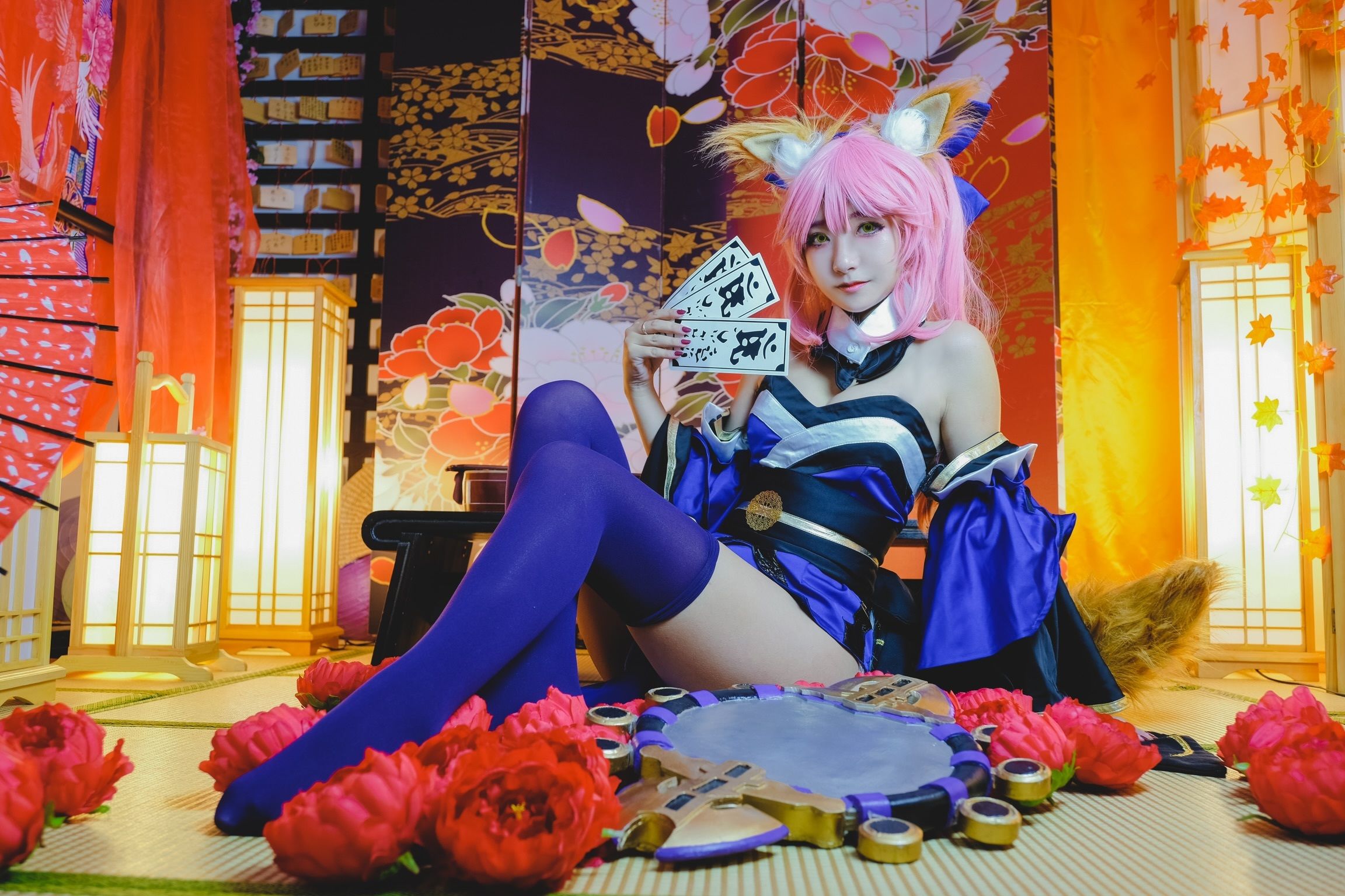 Roroki骷髅姫 – 玉藻の前 [23P] - 秀人网免费无水印在线套图写真