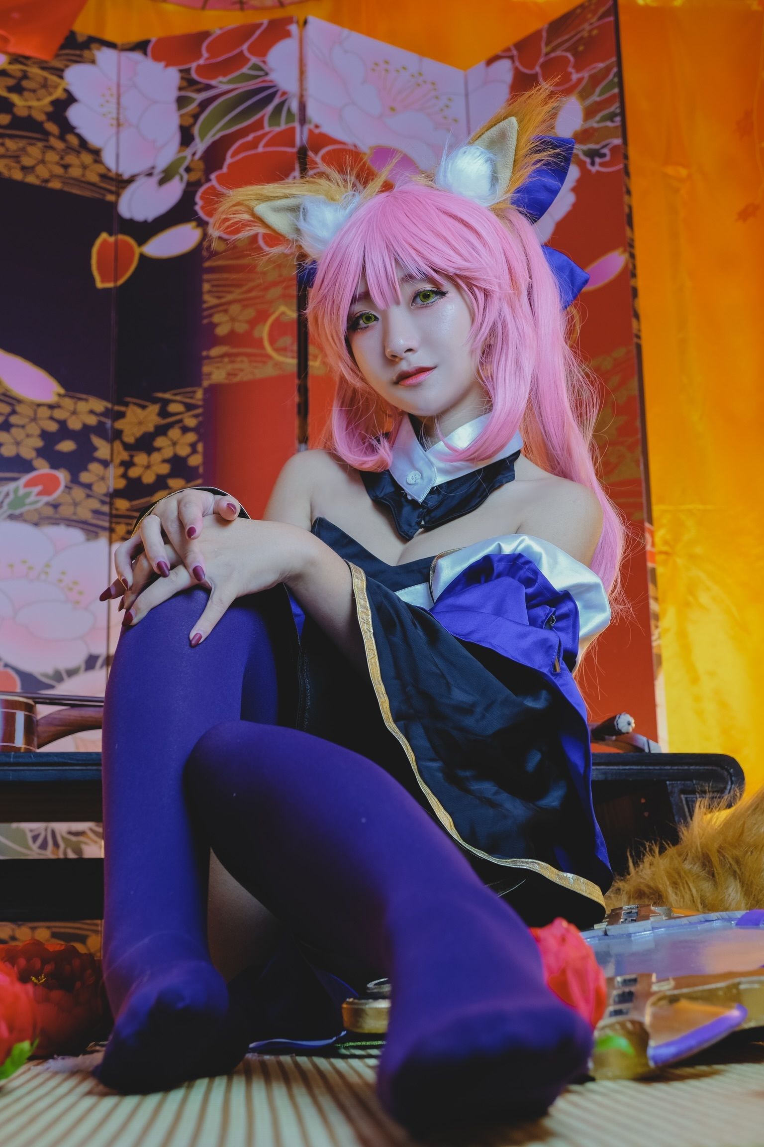 Roroki骷髅姫 – 玉藻の前 [23P] - 秀人网免费无水印在线套图写真