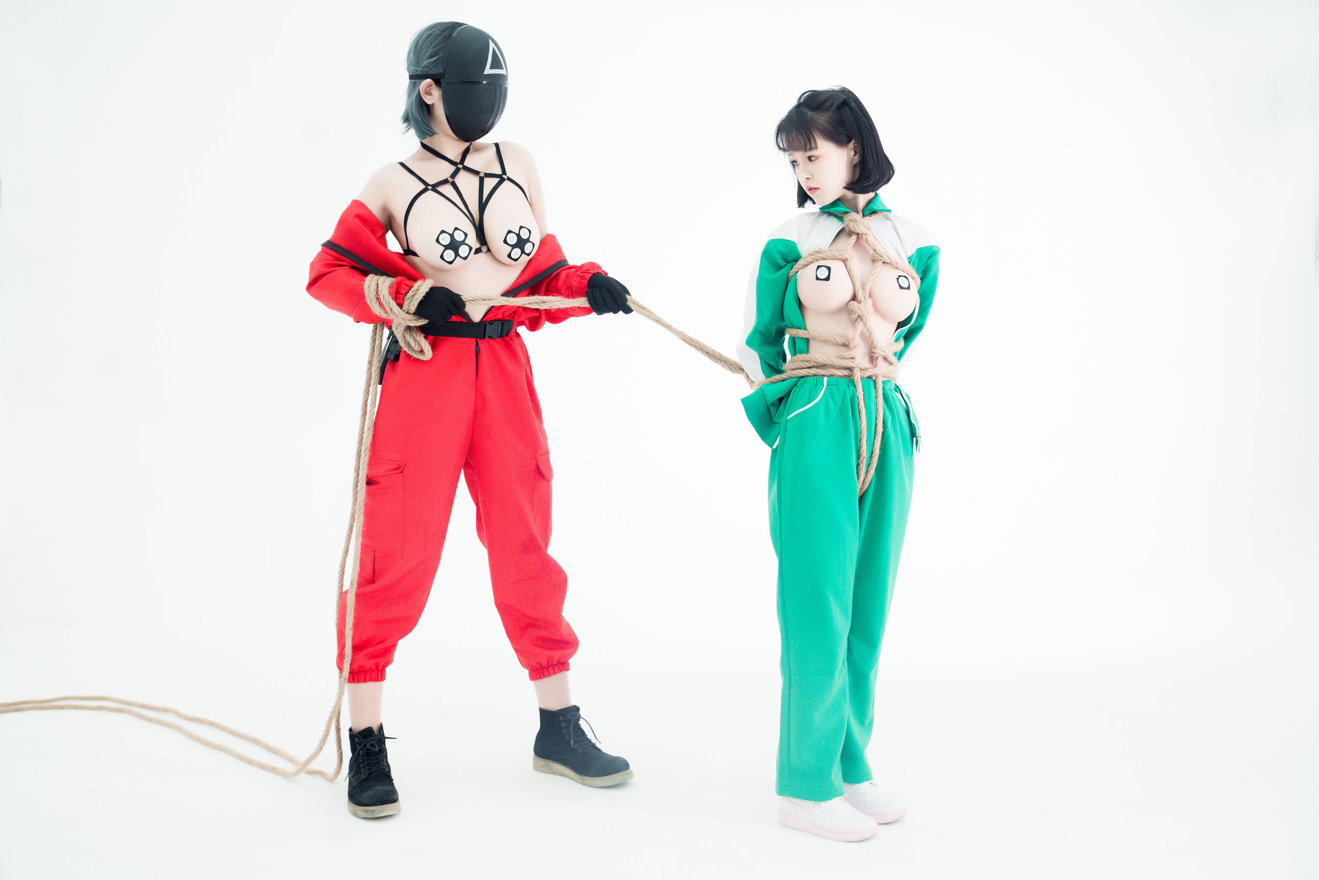 星澜是澜澜叫澜妹呀 X 晕崽 – 鱿鱼游戏 [54P] - 秀人网免费无水印在线套图写真