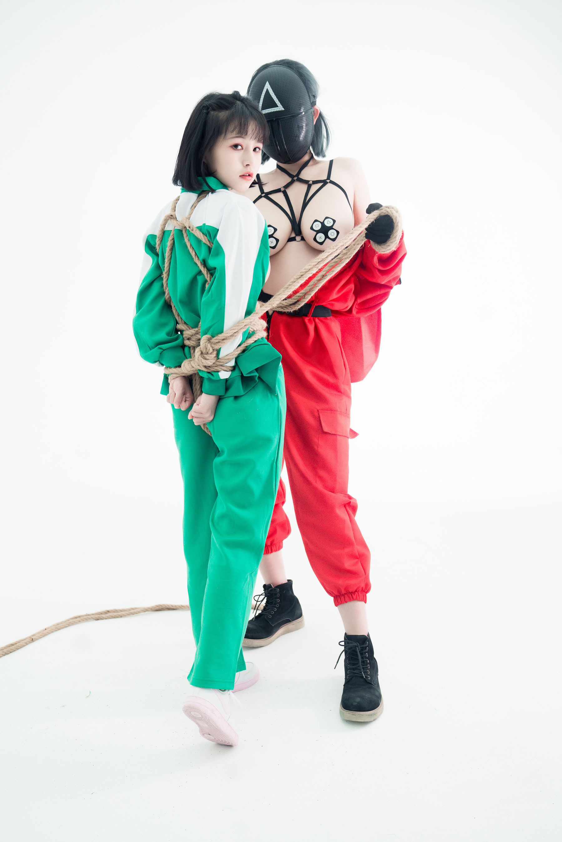 星澜是澜澜叫澜妹呀 X 晕崽 – 鱿鱼游戏 [54P] - 秀人网免费无水印在线套图写真