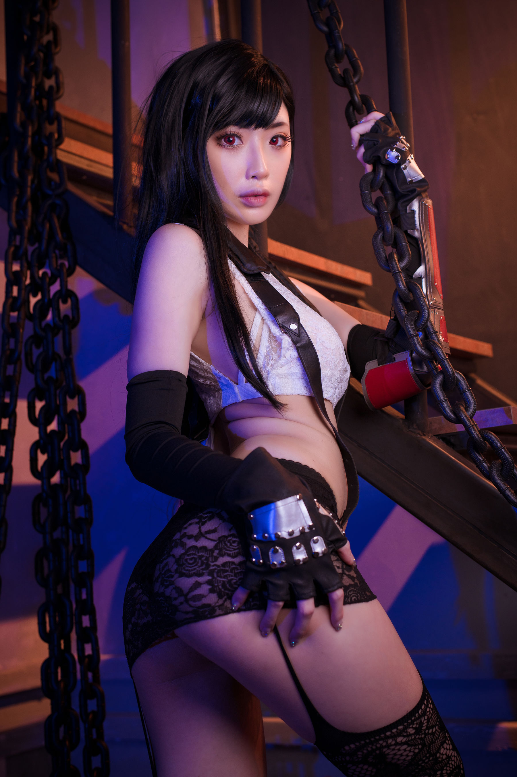 Kiyo – Tifa Lace [30P] - 秀人网免费无水印在线套图写真