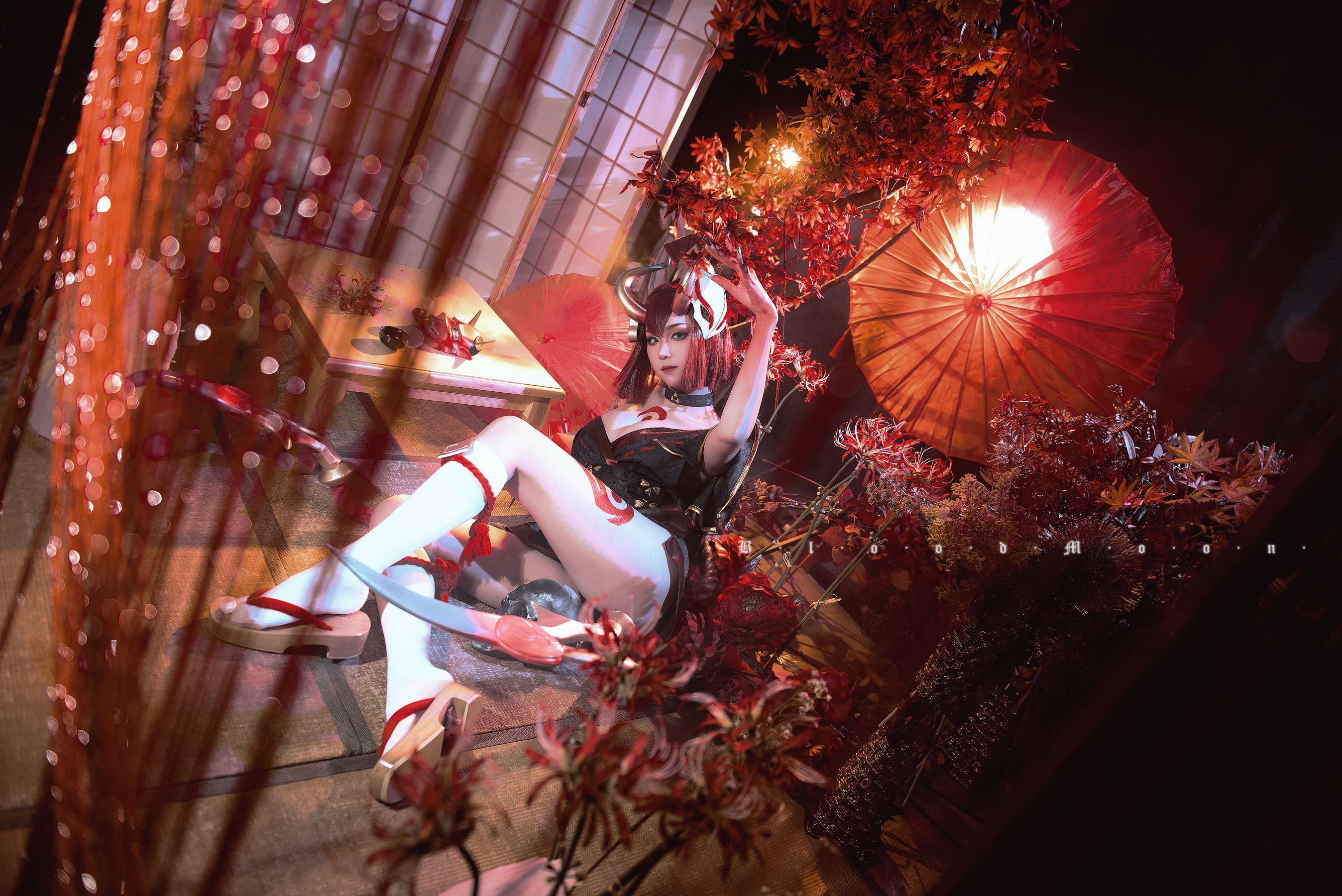 瓦斯塔亚小龙虾 – 猩红之月伊芙琳 [12P] - 秀人网免费无水印在线套图写真