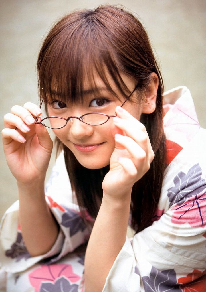 新垣结衣 [ビジョメガネ] [8P] - 秀人网免费无水印在线套图写真