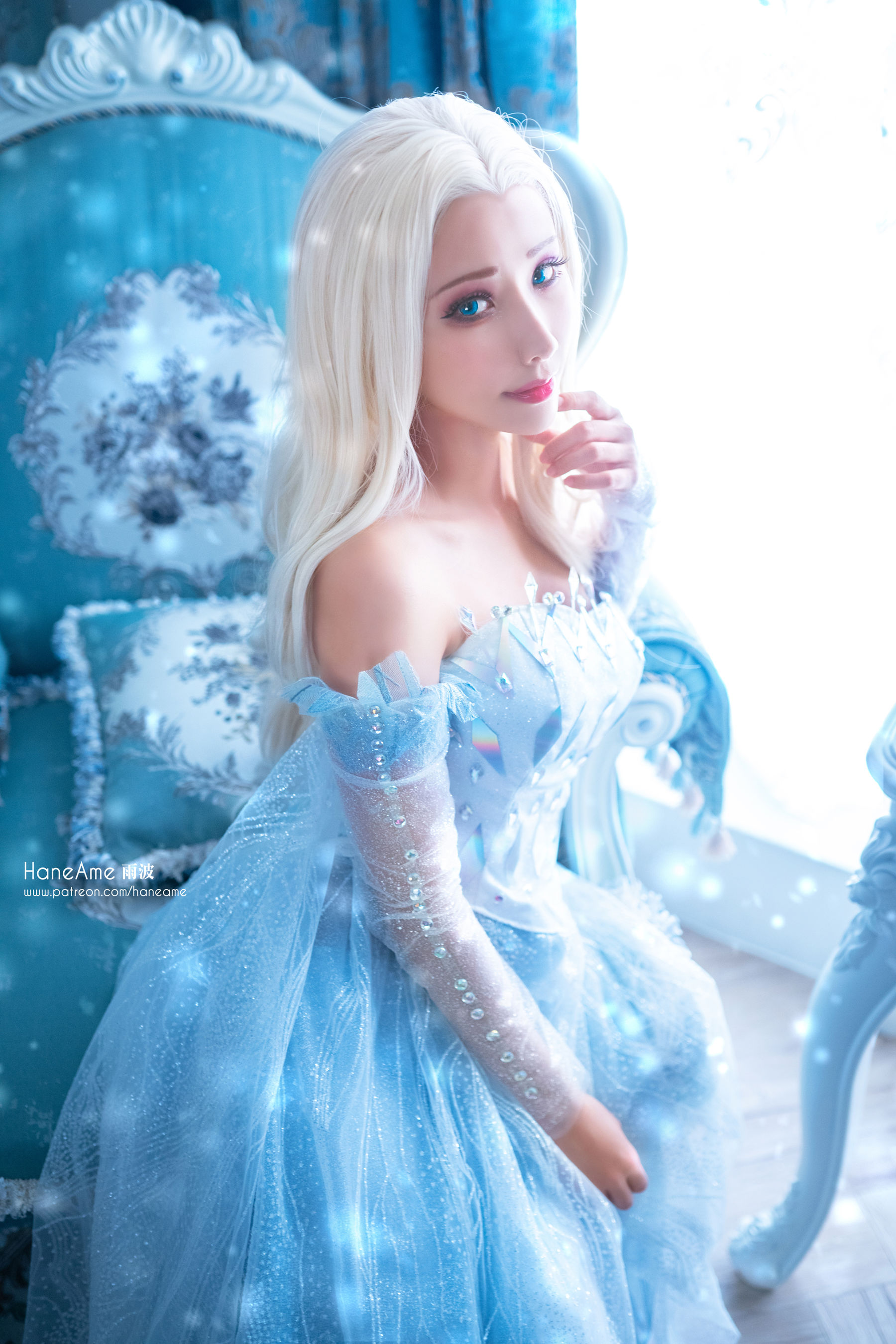 Hane Ame 雨波 – 冰雪奇緣 [11P] - 秀人网免费无水印在线套图写真