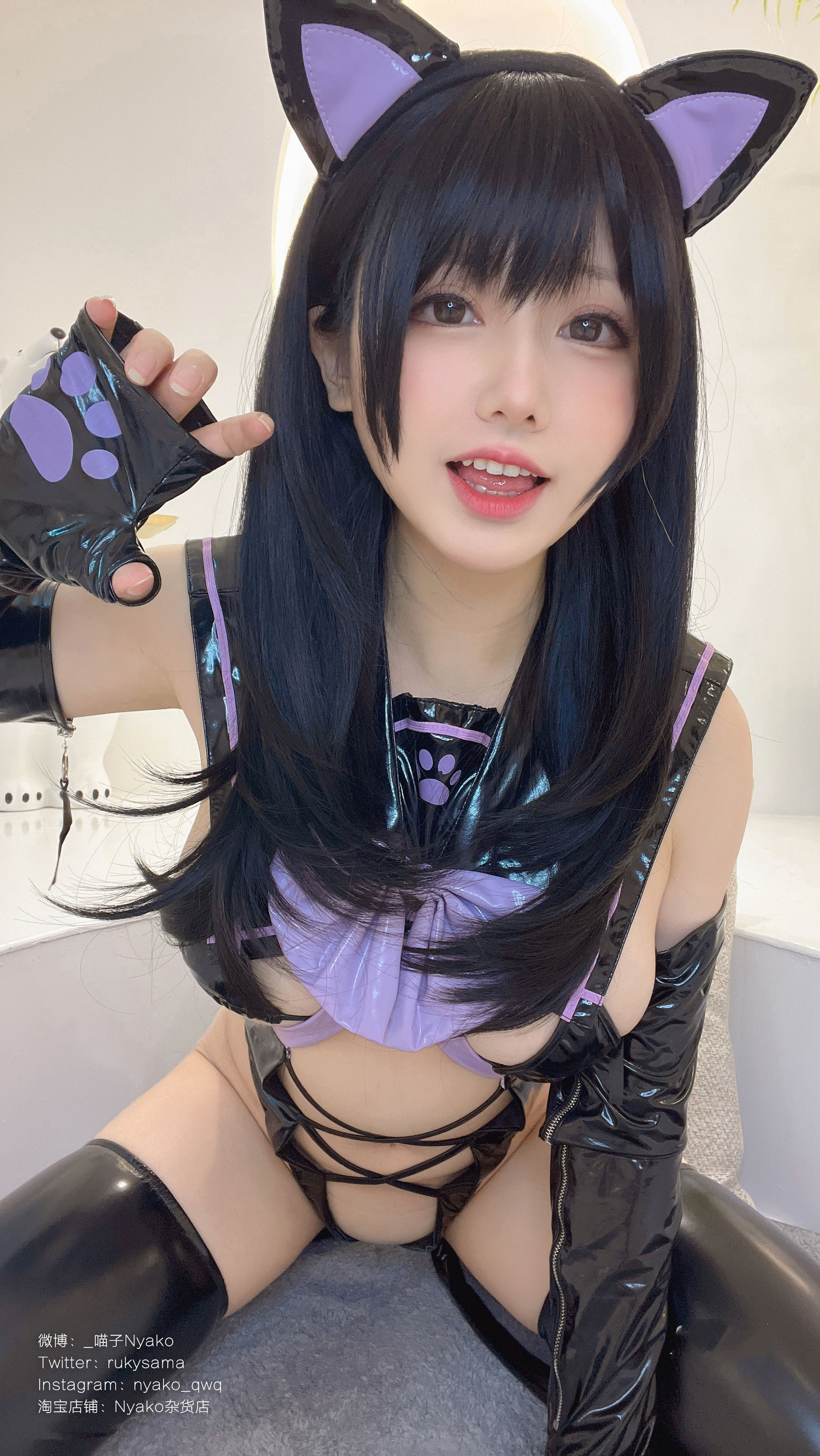 萌妹子Nyako喵子 – 情人节 [53P] - 秀人网免费无水印在线套图写真