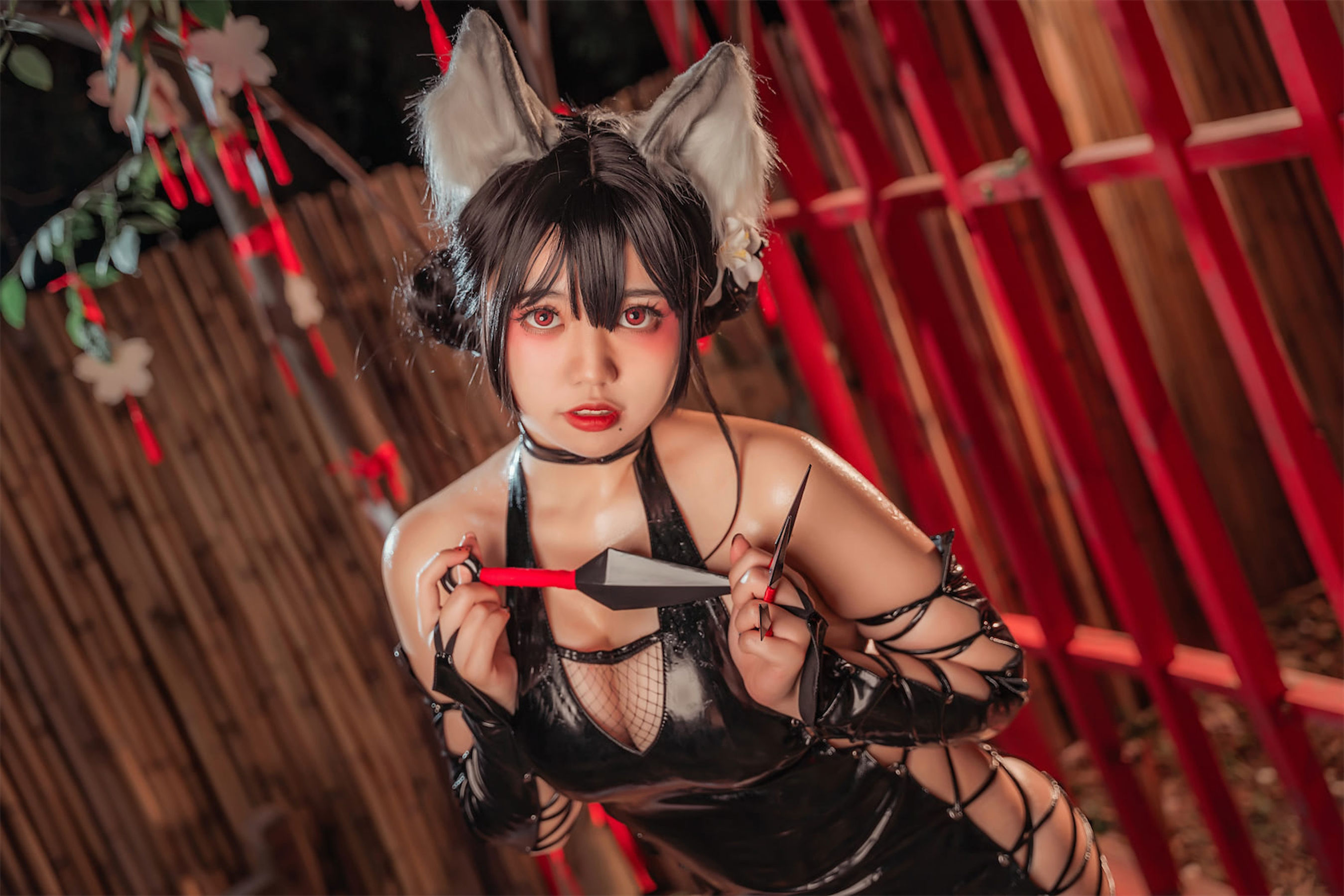 啊日日_Ganlory – 忍者喵喵 [56P] - 秀人网免费无水印在线套图写真