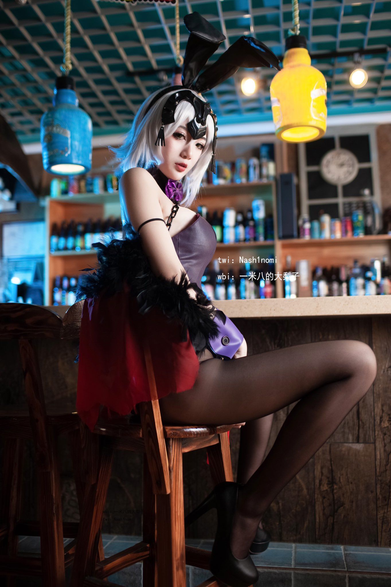 一米八的大梨子 – 黑贞兔女郎 [11P] - 秀人网免费无水印在线套图写真