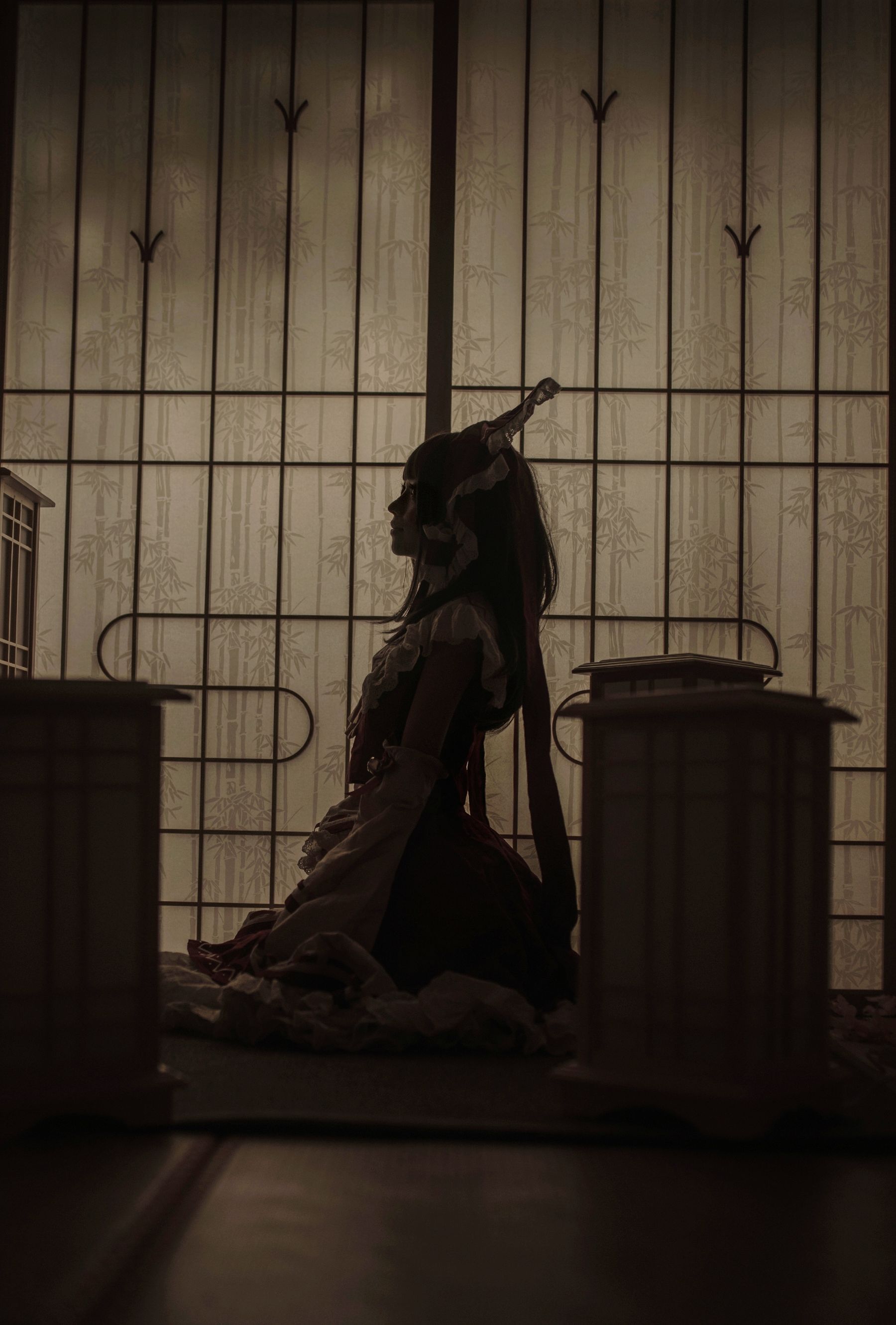 花柒Hana – 森森仙灵梦 [12P] - 秀人网免费无水印在线套图写真