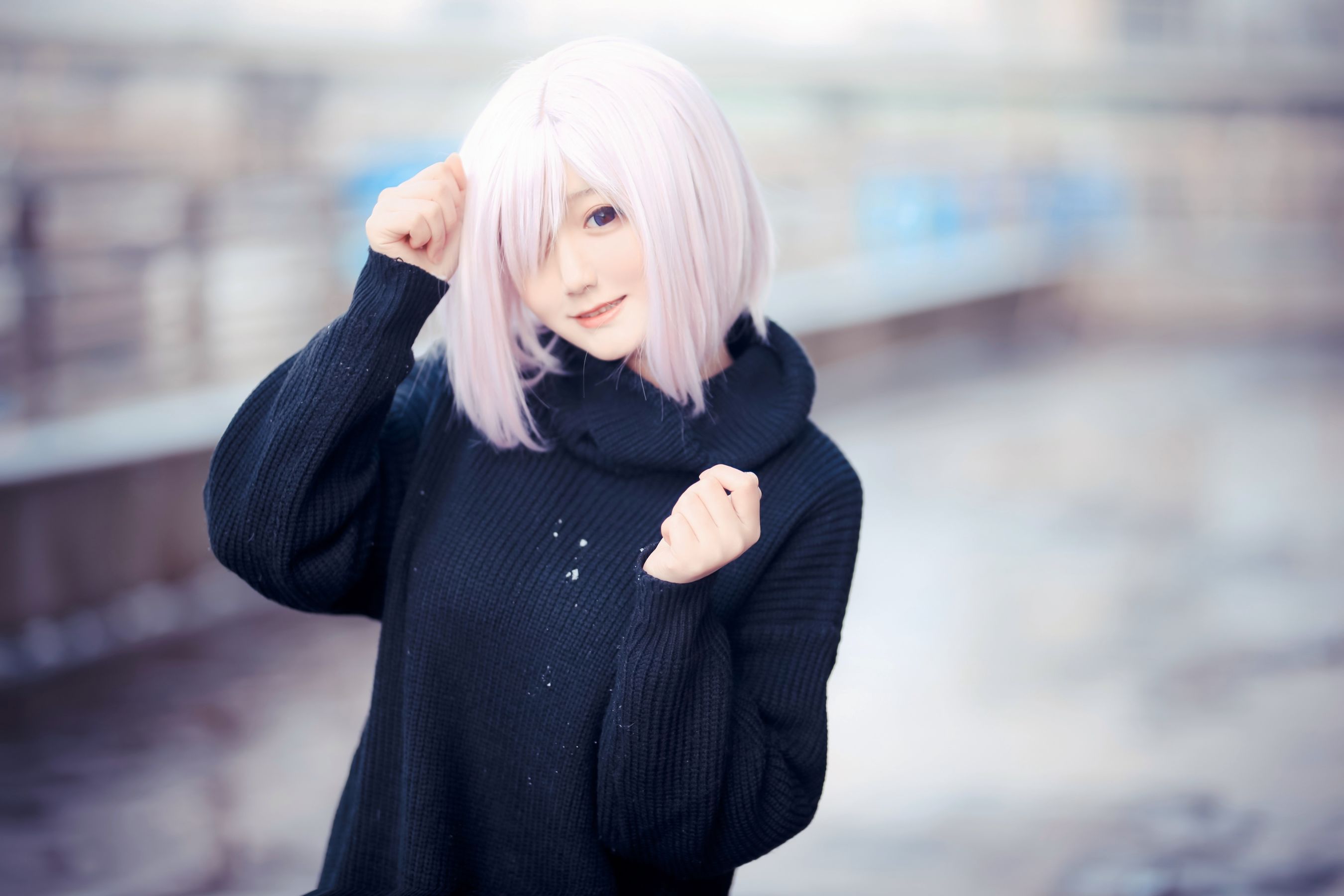 动漫博主弦音sic – 玛修 C93同人毛衣 [9P] - 秀人网免费无水印在线套图写真