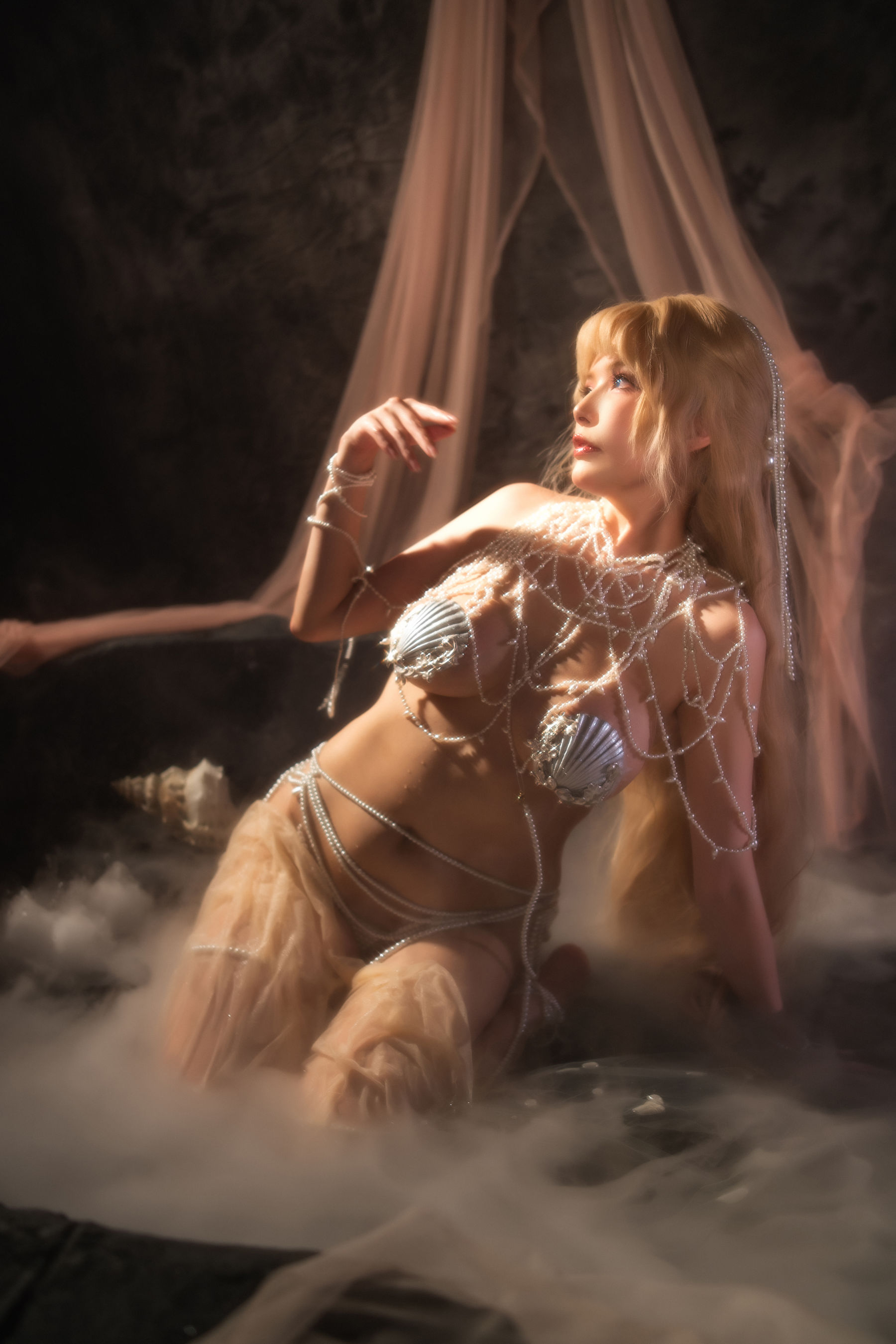 秋和柯基(夏小秋秋秋) – 水中仙 [46P] - 秀人网免费无水印在线套图写真