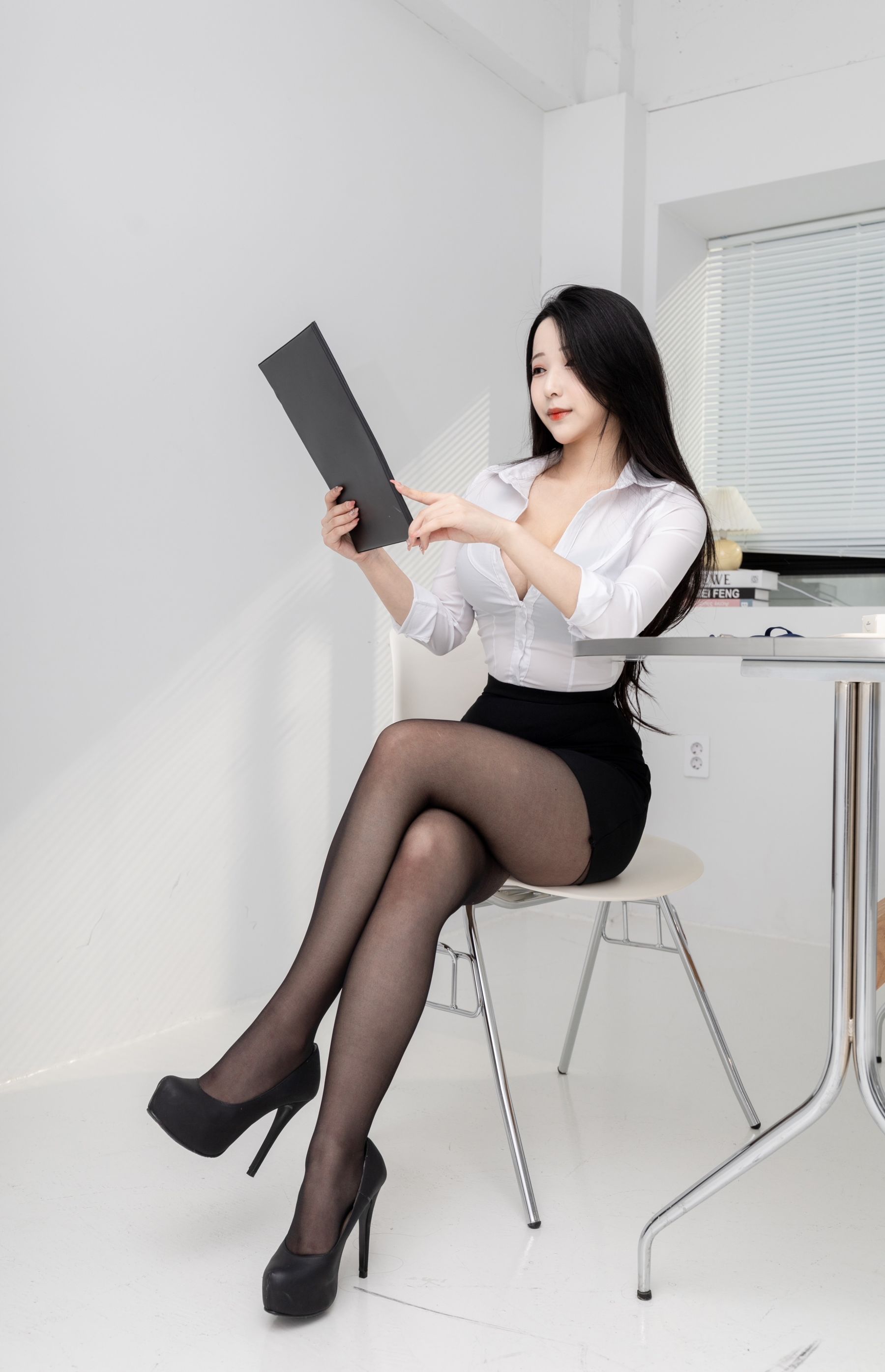 [PUSSY LET] Vol.38 SEOLHWA – Office [77P] - 秀人网免费无水印在线套图写真
