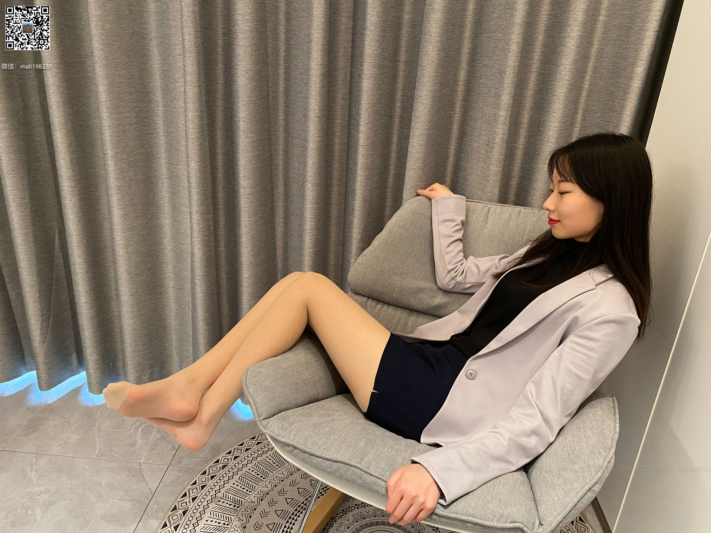 [ISS系列] 佳明 OL肉丝 [68P] - 秀人网免费无水印在线套图写真