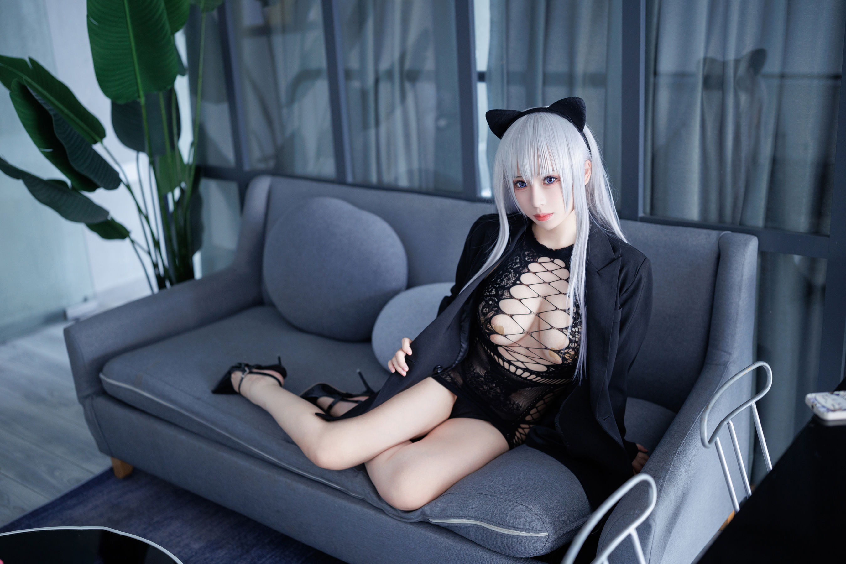 胡桃猫Kurumineko – 魅惑猫娘 [79P] - 秀人网免费无水印在线套图写真