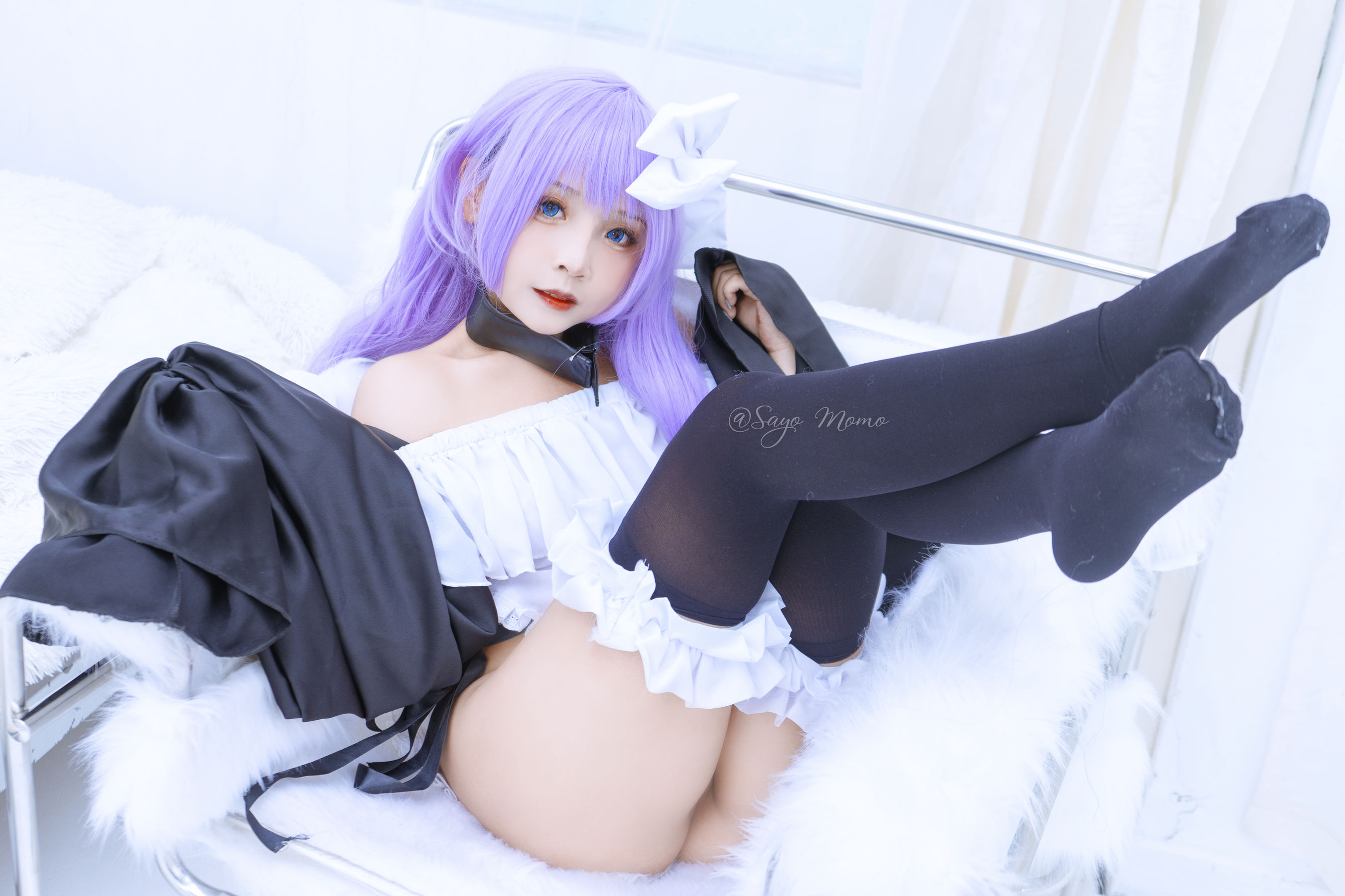 Sayo Momo – FGO Meltryllis Maid Art Ver [20P] - 秀人网免费无水印在线套图写真