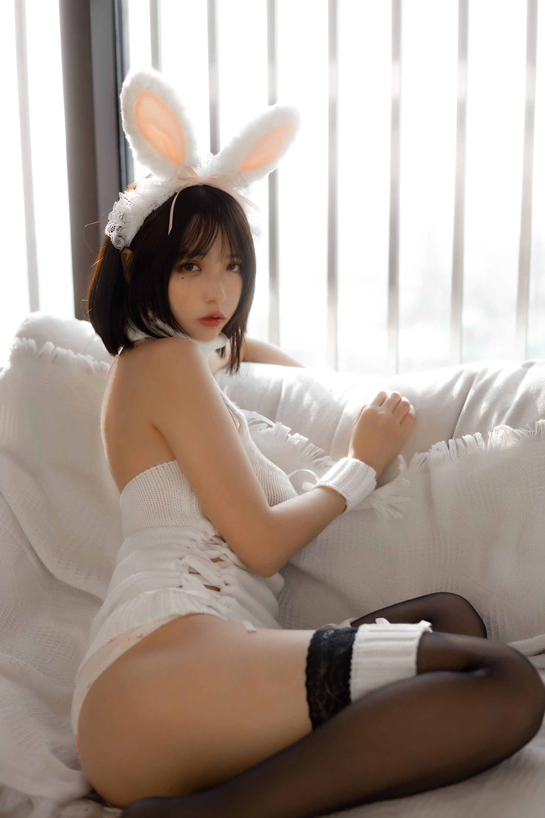 疯猫ss – 白色毛衣 [40P] - 秀人网免费无水印在线套图写真