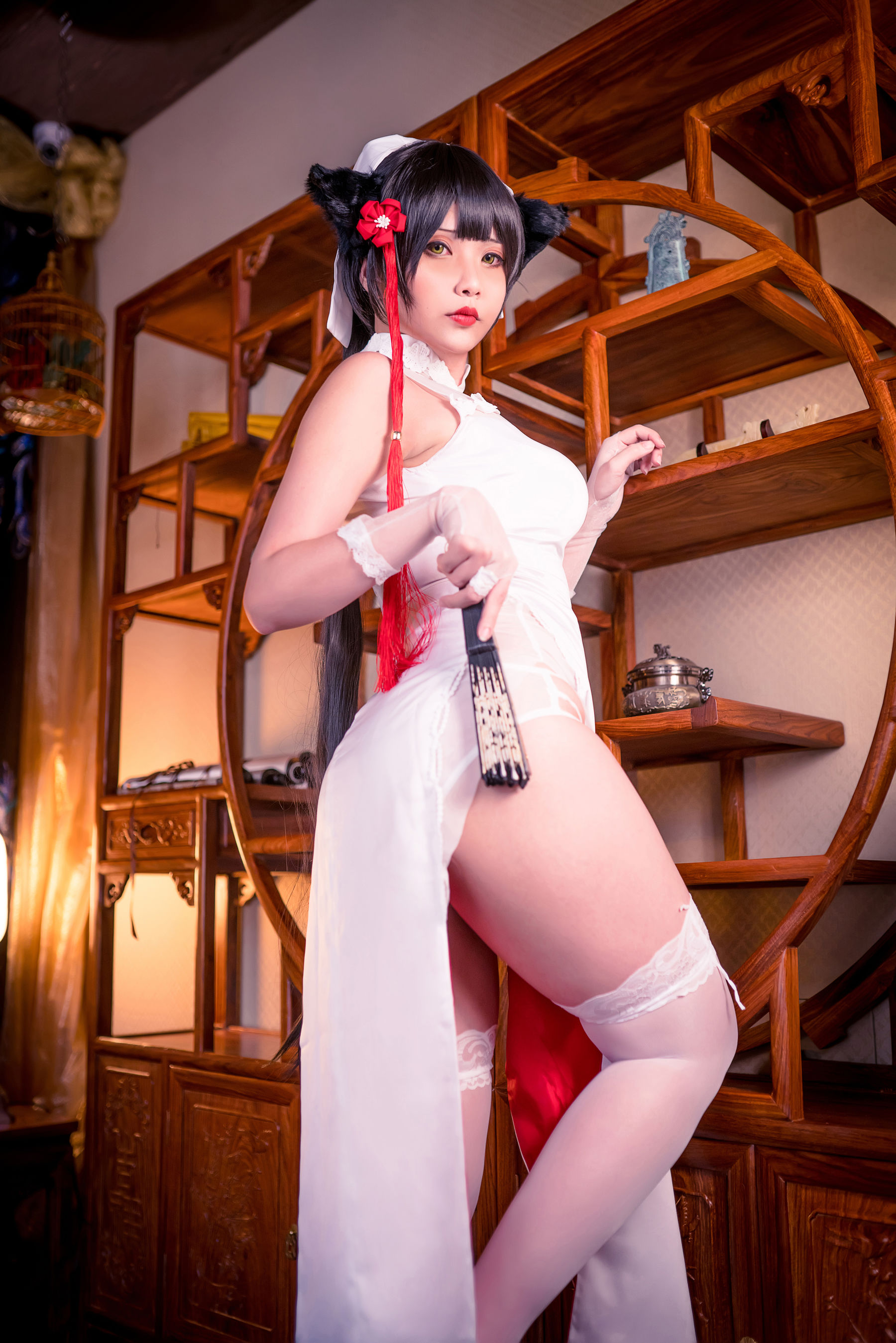 越裔正妹Hana bunny – Azurlane Takao [10P] - 秀人网免费无水印在线套图写真