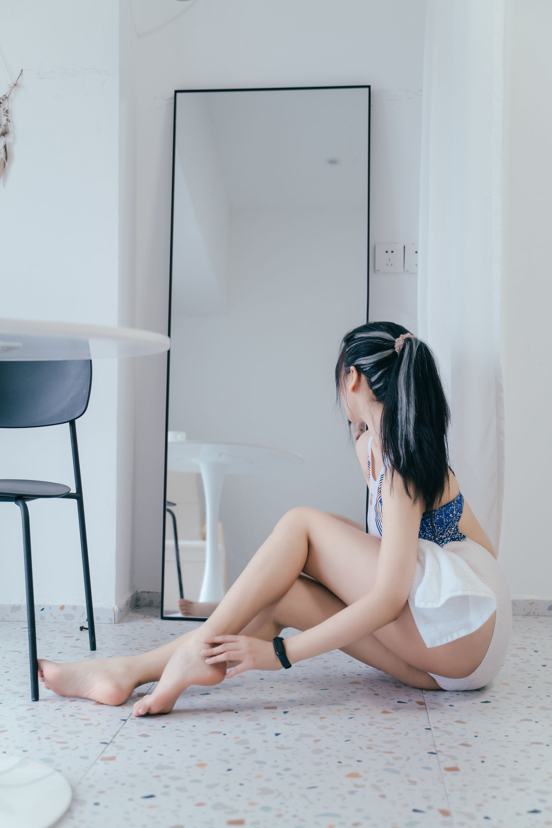 轩萧学姐 – 竞泳 [27P] - 秀人网免费无水印在线套图写真