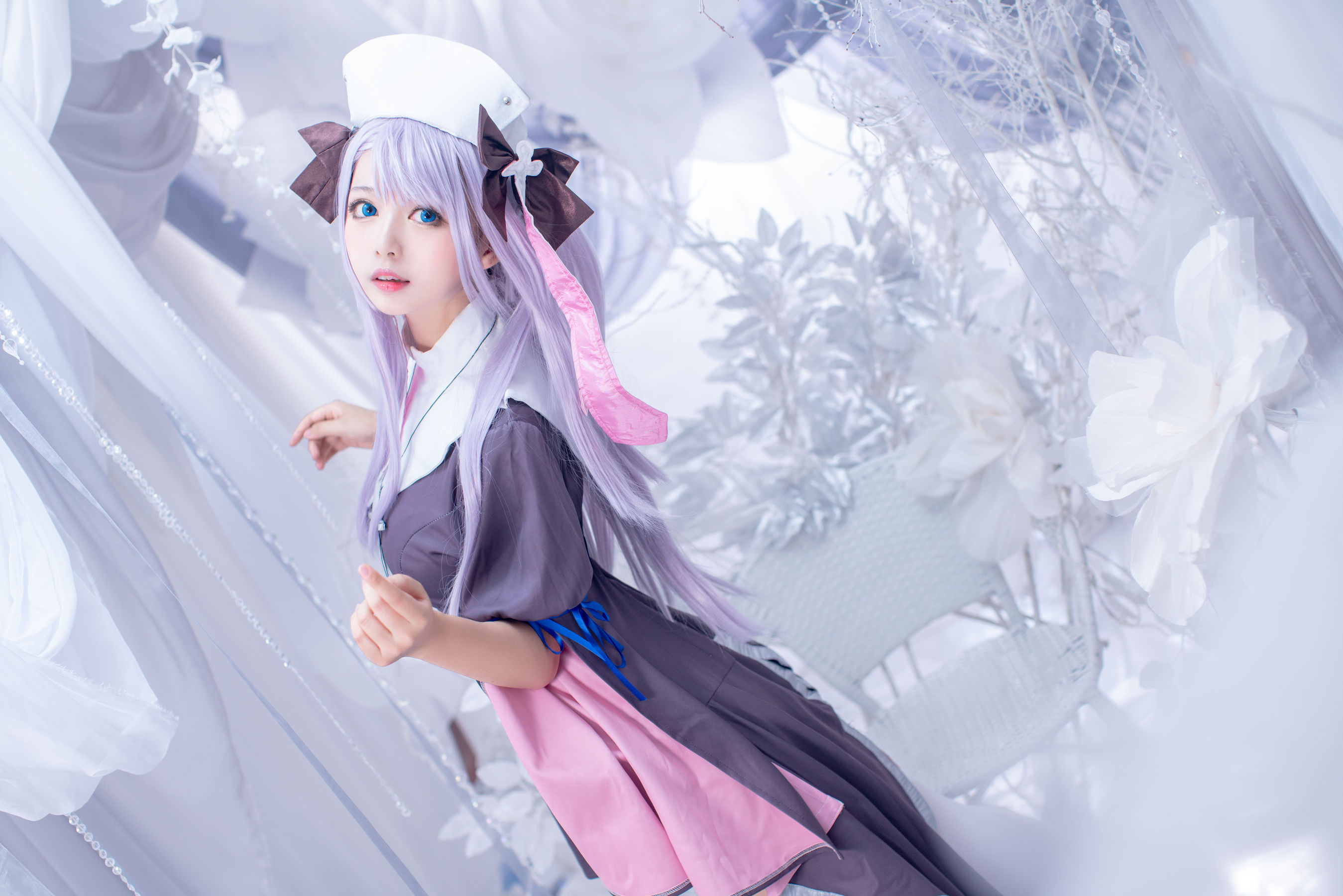 大眼萌妹黑猫猫OvO – 女灶神 [14P] - 秀人网免费无水印在线套图写真