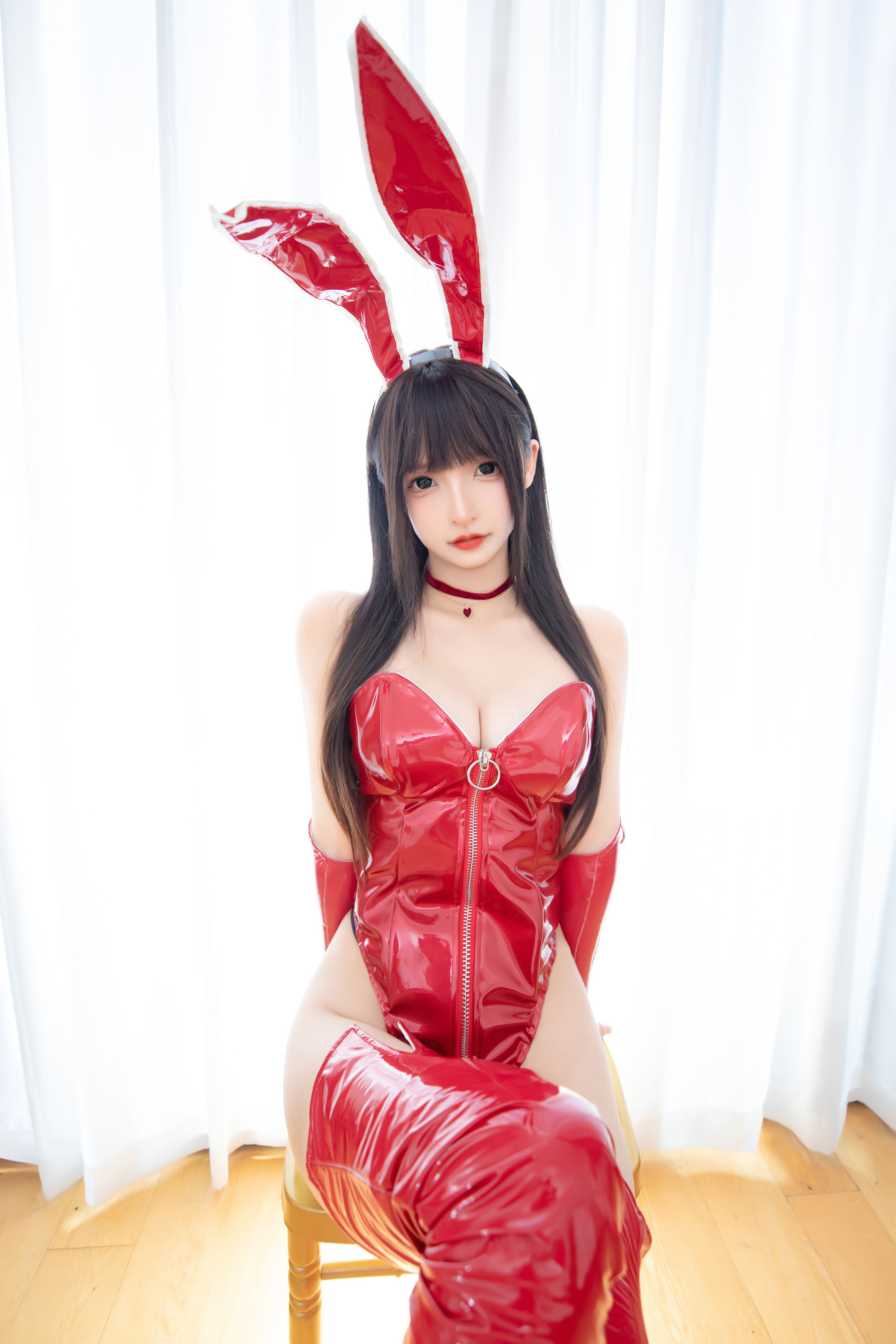 萝莉神楽板真冬 之红兔迎春 [75P] - 秀人网免费无水印在线套图写真