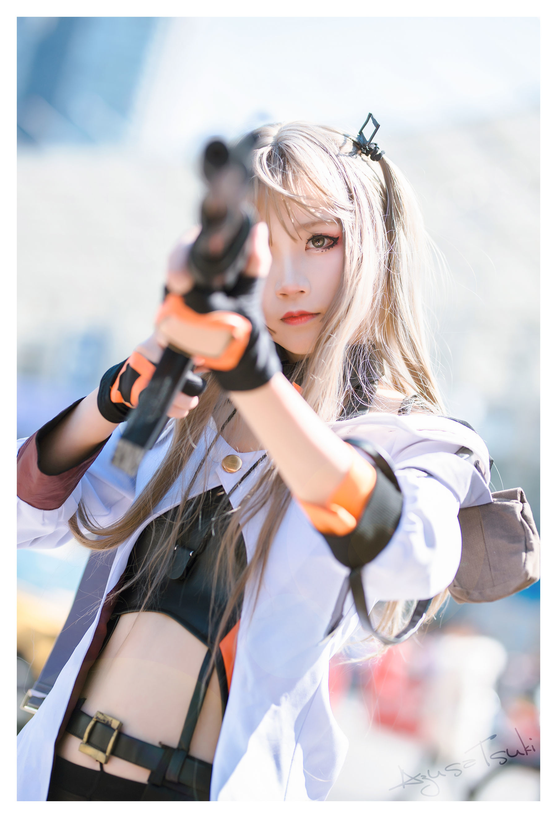 清纯少女五更百鬼 少女前线 [9P] - 秀人网免费无水印在线套图写真