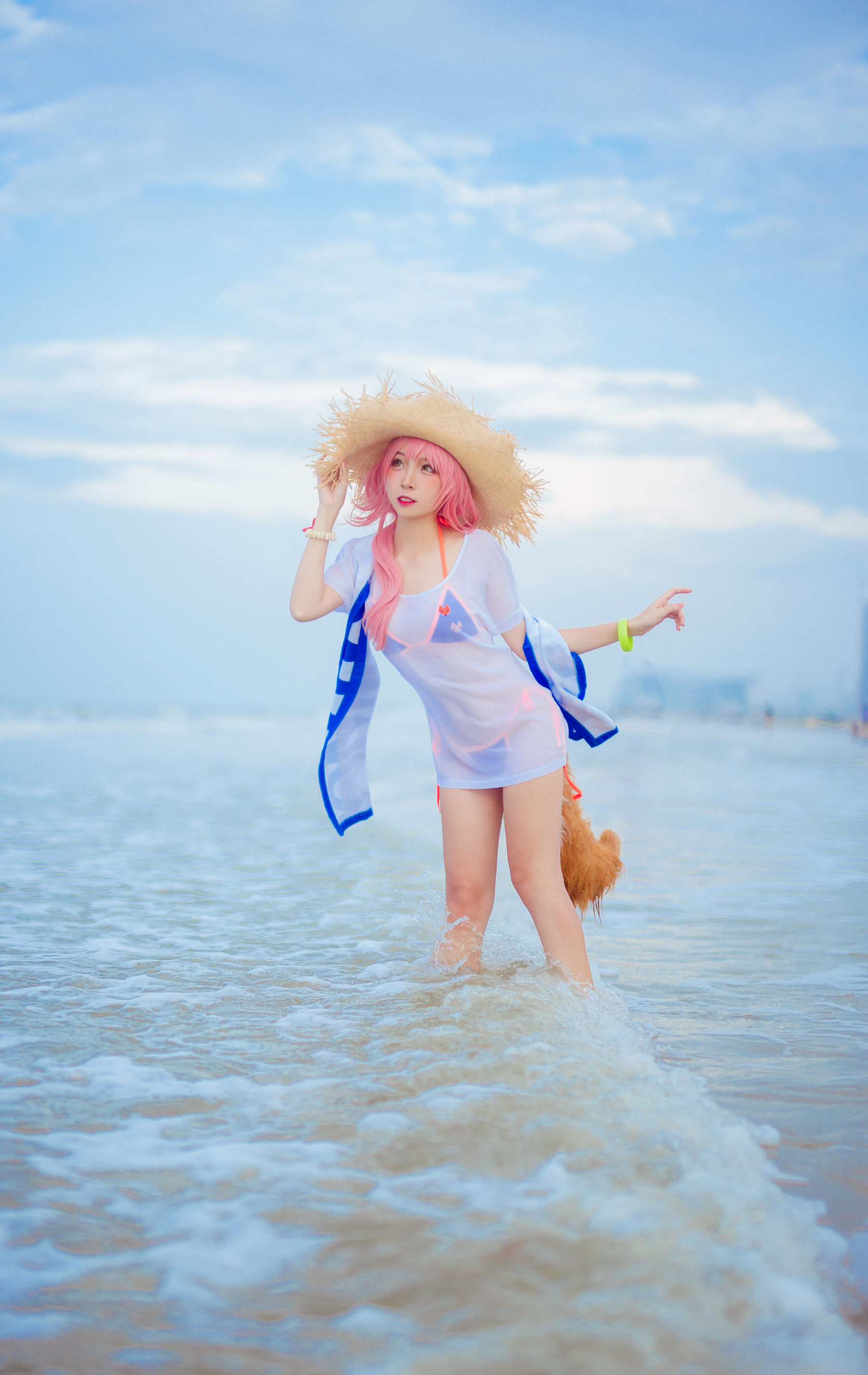 人气Coser二佐Nisa – 玉藻前 [30P] - 秀人网免费无水印在线套图写真