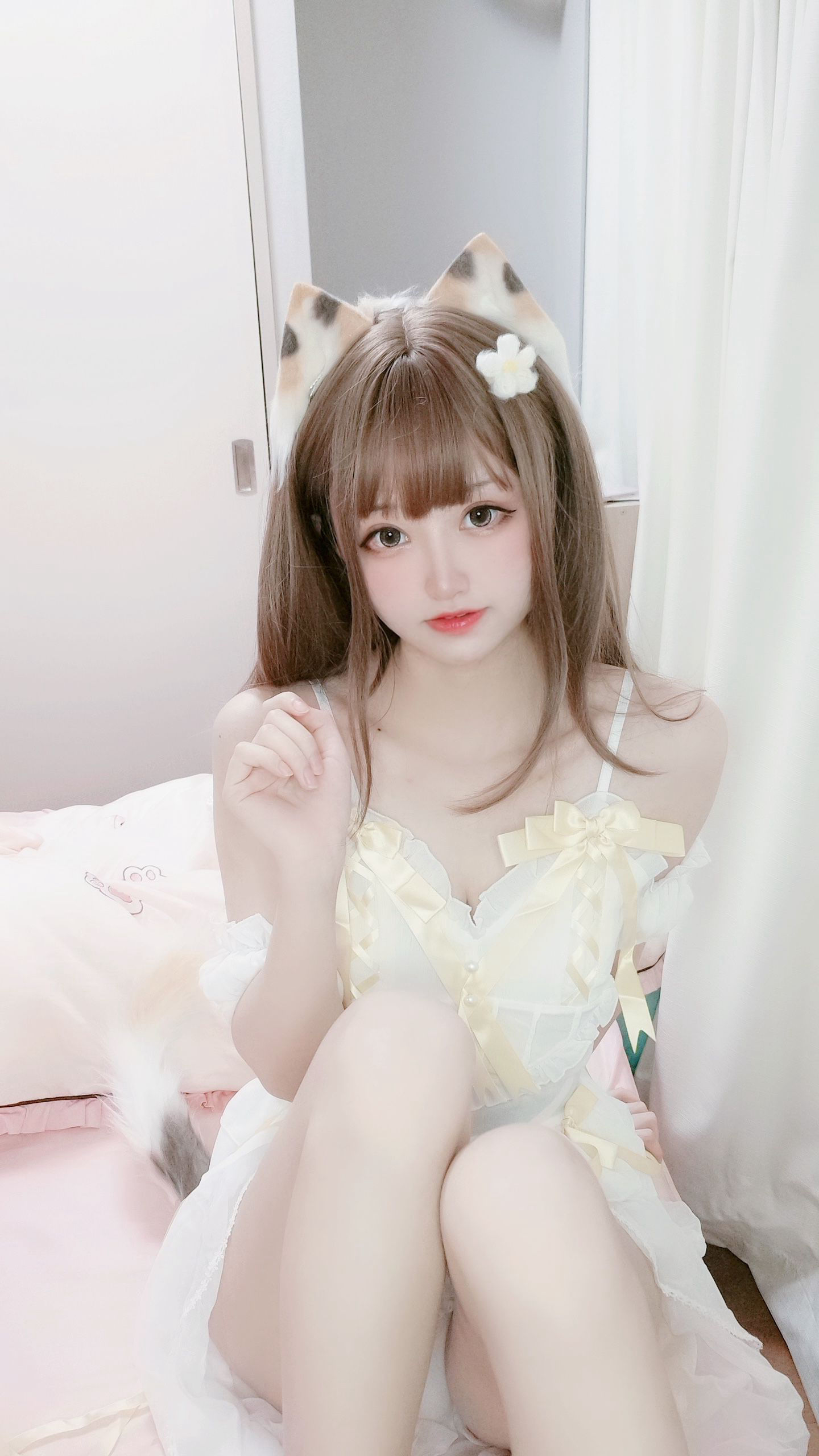 千阳(ちよ) – 三花猫 [12P] - 秀人网免费无水印在线套图写真