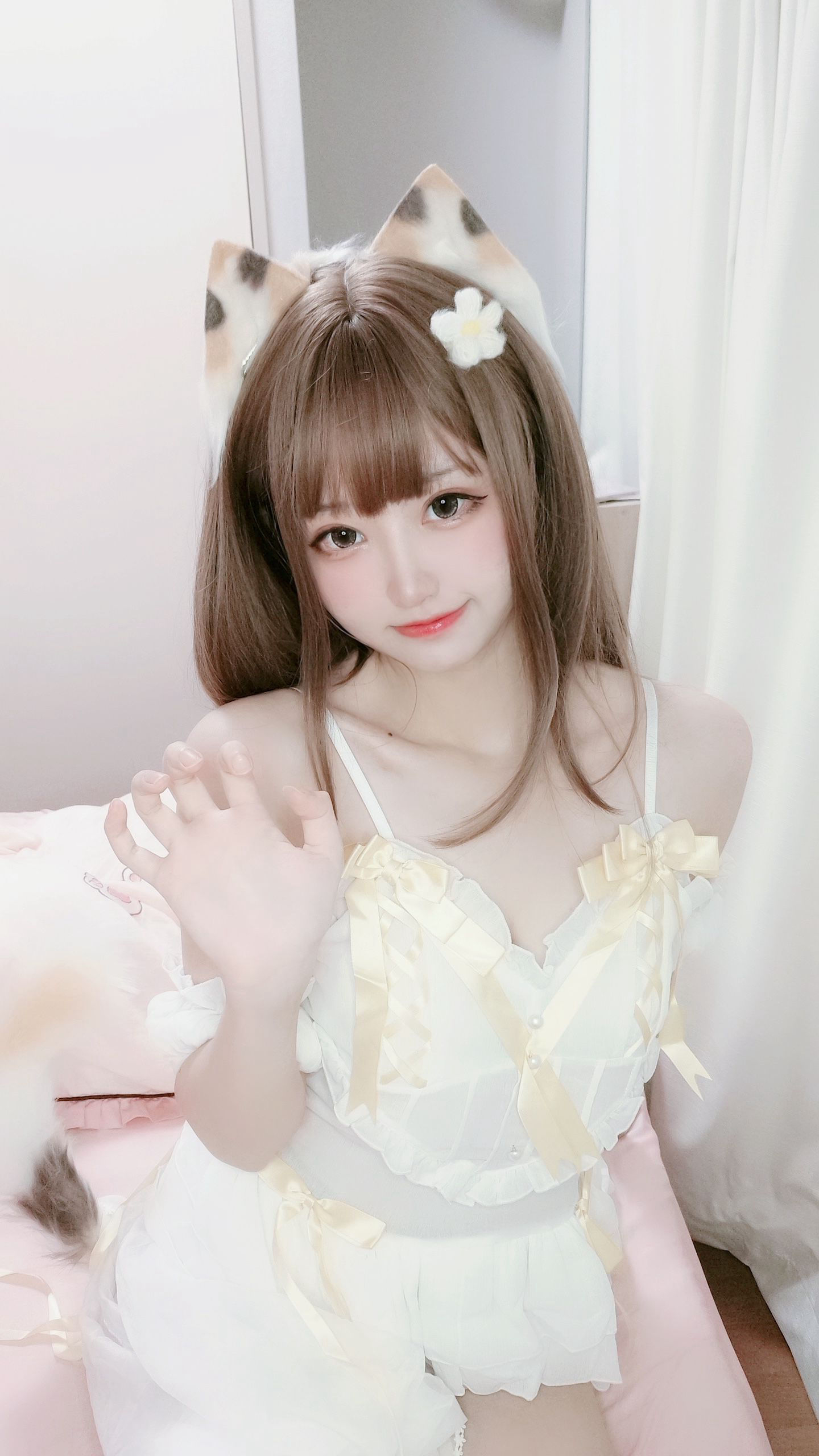 千阳(ちよ) – 三花猫 [12P] - 秀人网免费无水印在线套图写真