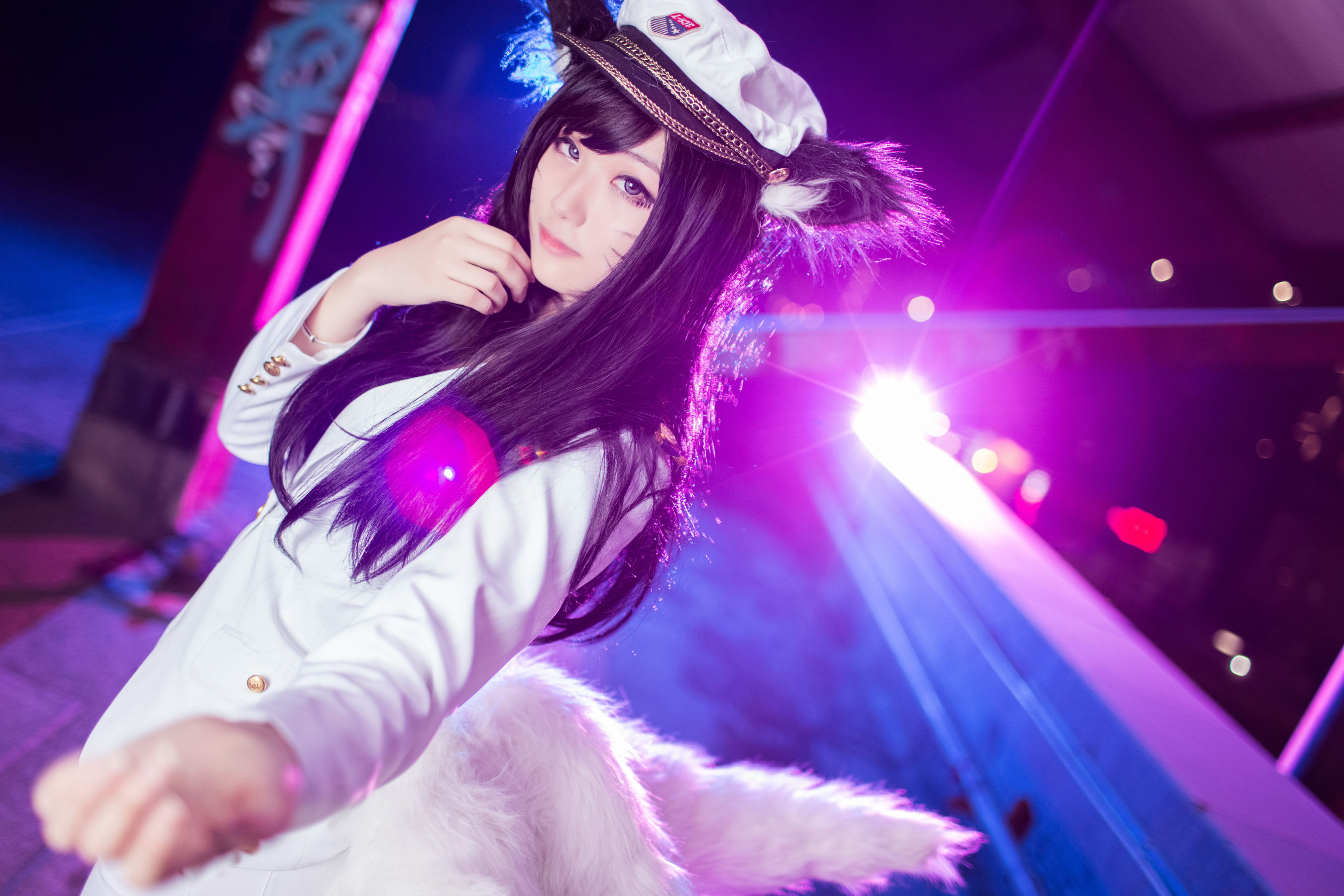 动漫博主浅野菌子 – 英雄联盟 九尾妖狐阿狸 [7P] - 秀人网免费无水印在线套图写真