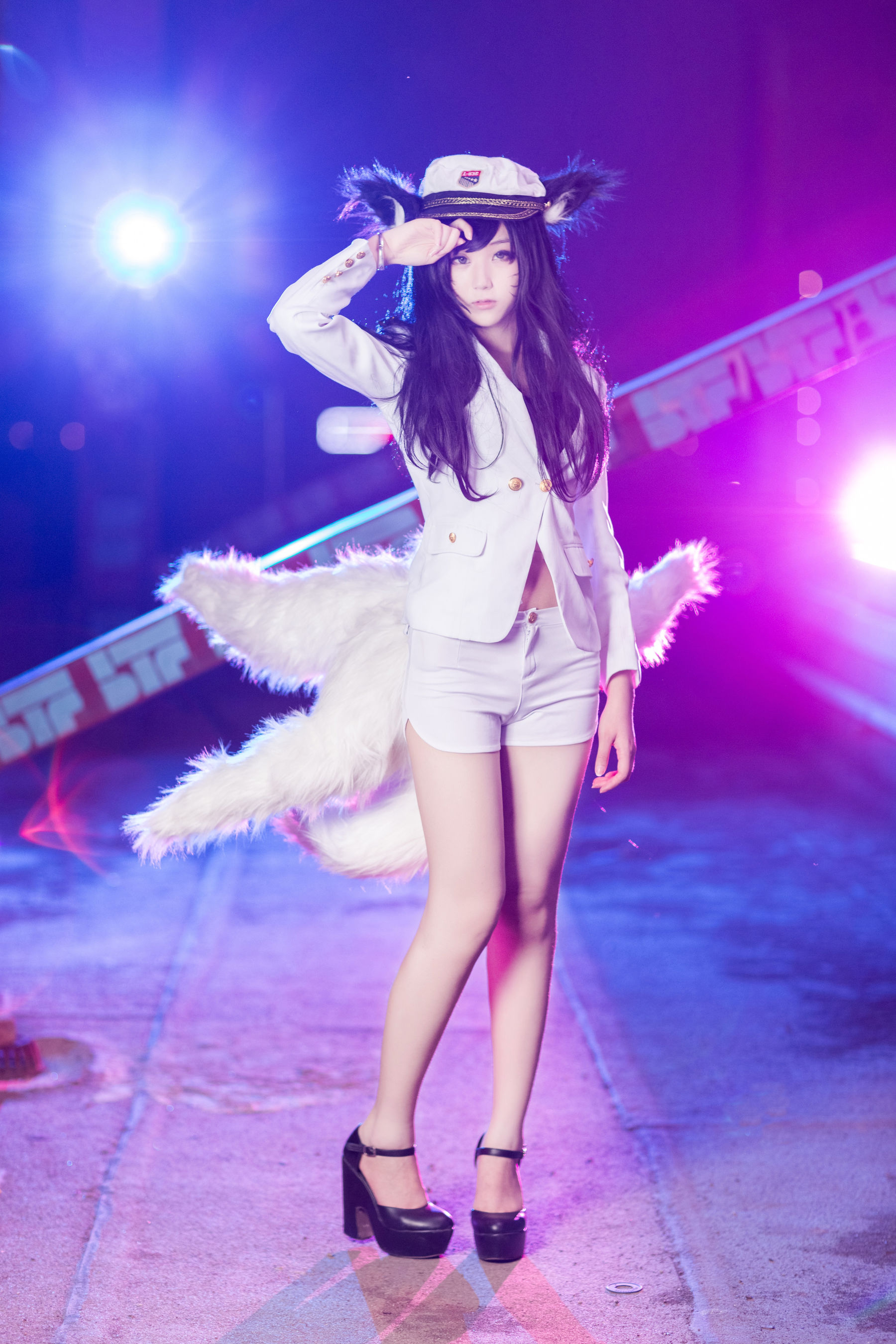 动漫博主浅野菌子 – 英雄联盟 九尾妖狐阿狸 [7P] - 秀人网免费无水印在线套图写真